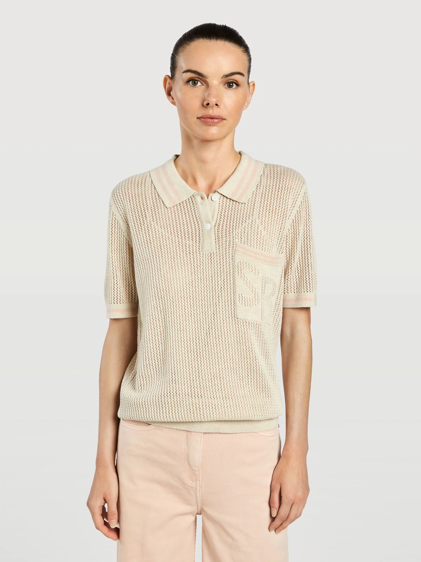 Regular Fit Polo Sweater