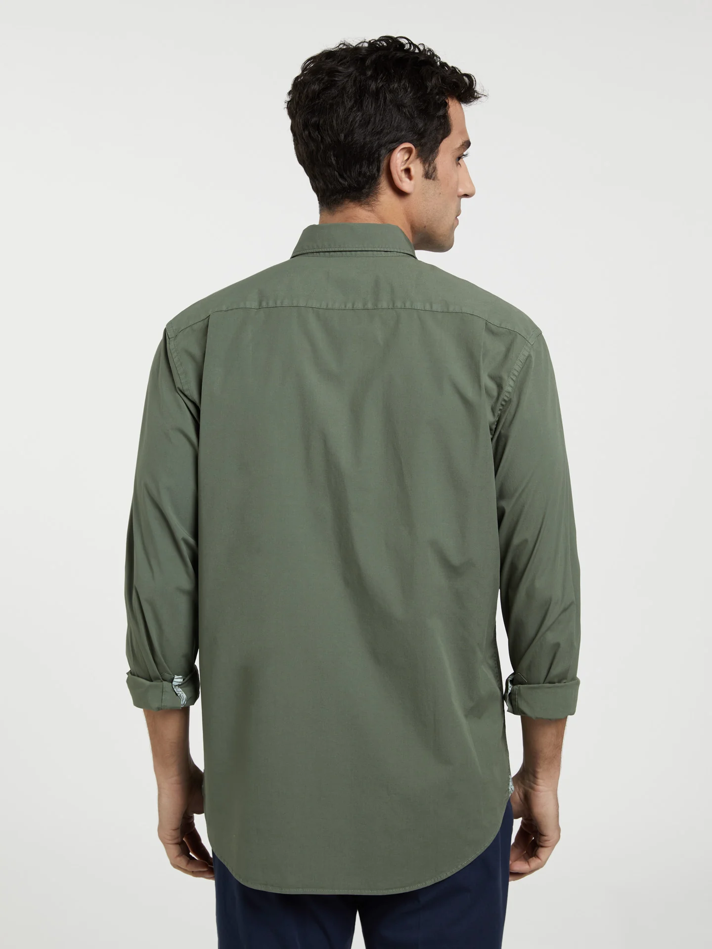 Regular fit poplin comfort shirt - Image 6