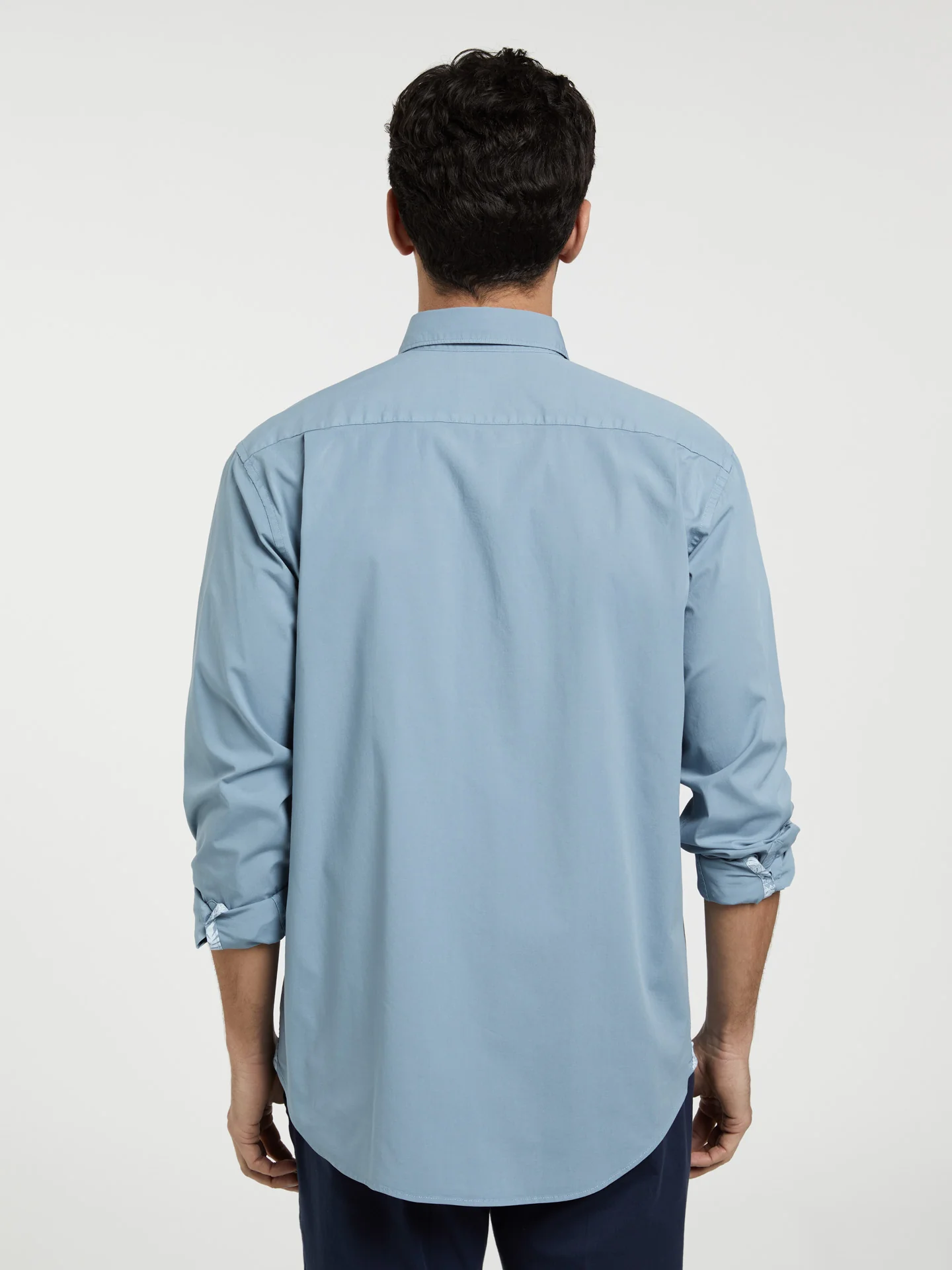 Regular fit poplin comfort shirt - Image 9