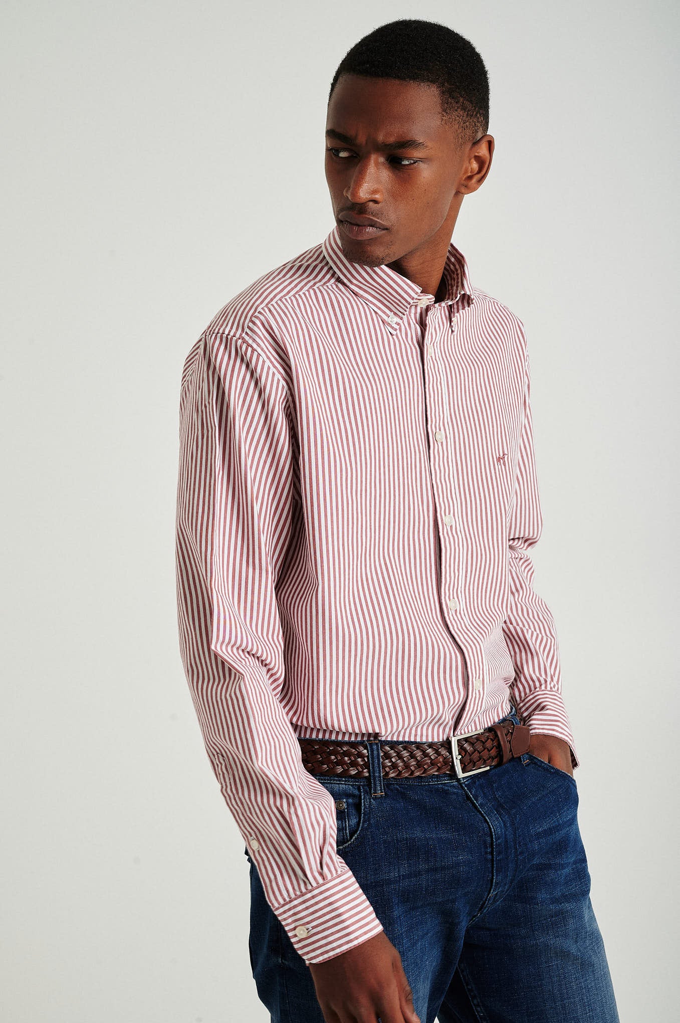 Regular fit respekt stripes shirt - Image 7