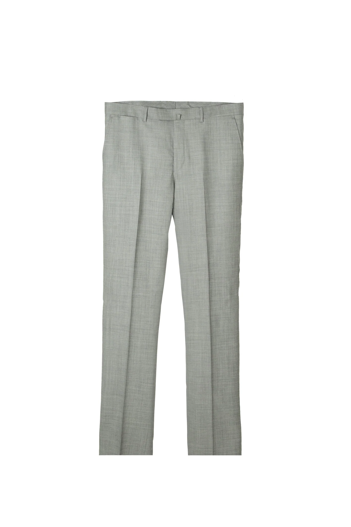 Regular Fit Sharkskin suit in 100% Wool - Image 6