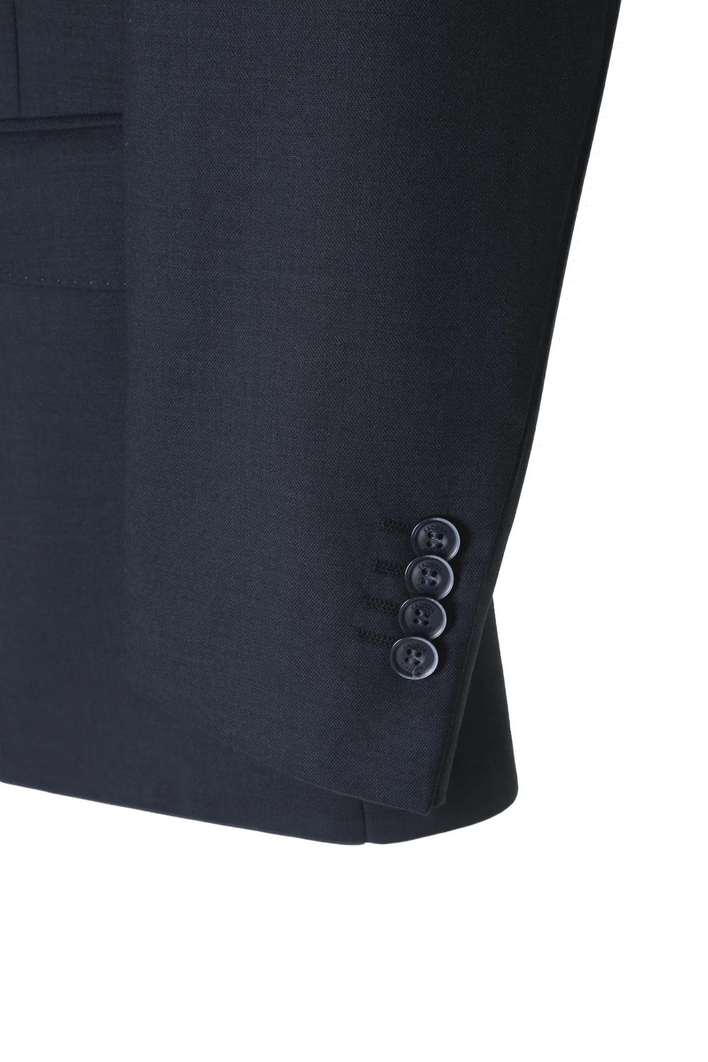 Regular Fit Sharkskin Suit in 100% Wool - Image 5