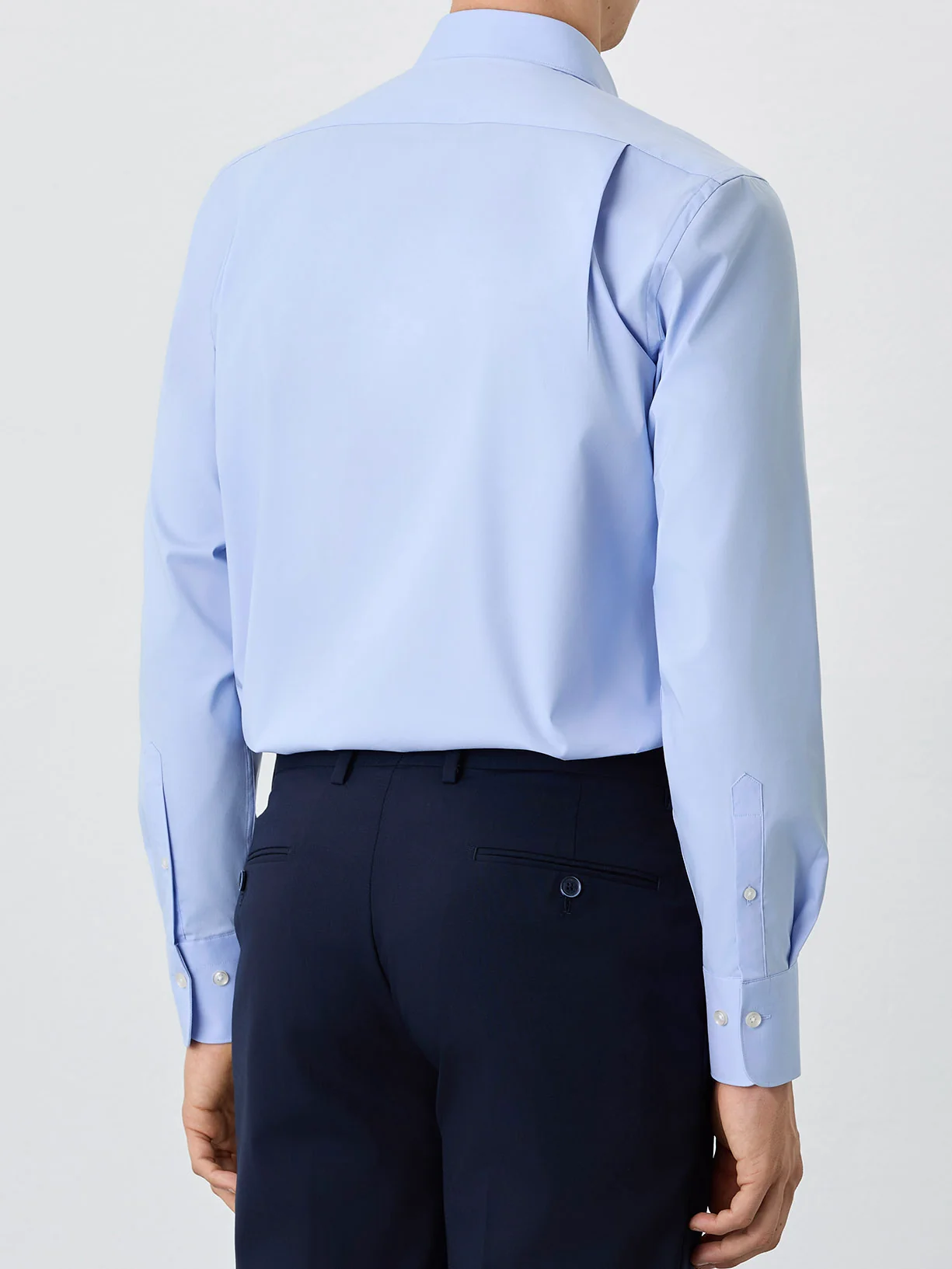 Regular Fit Shirt With Oxford Collar In Cotton Blend - Image 3
