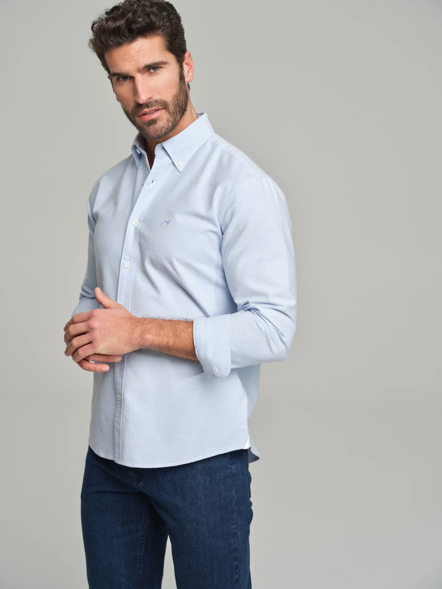 Regular fit sport Oxford shirt - Image 6