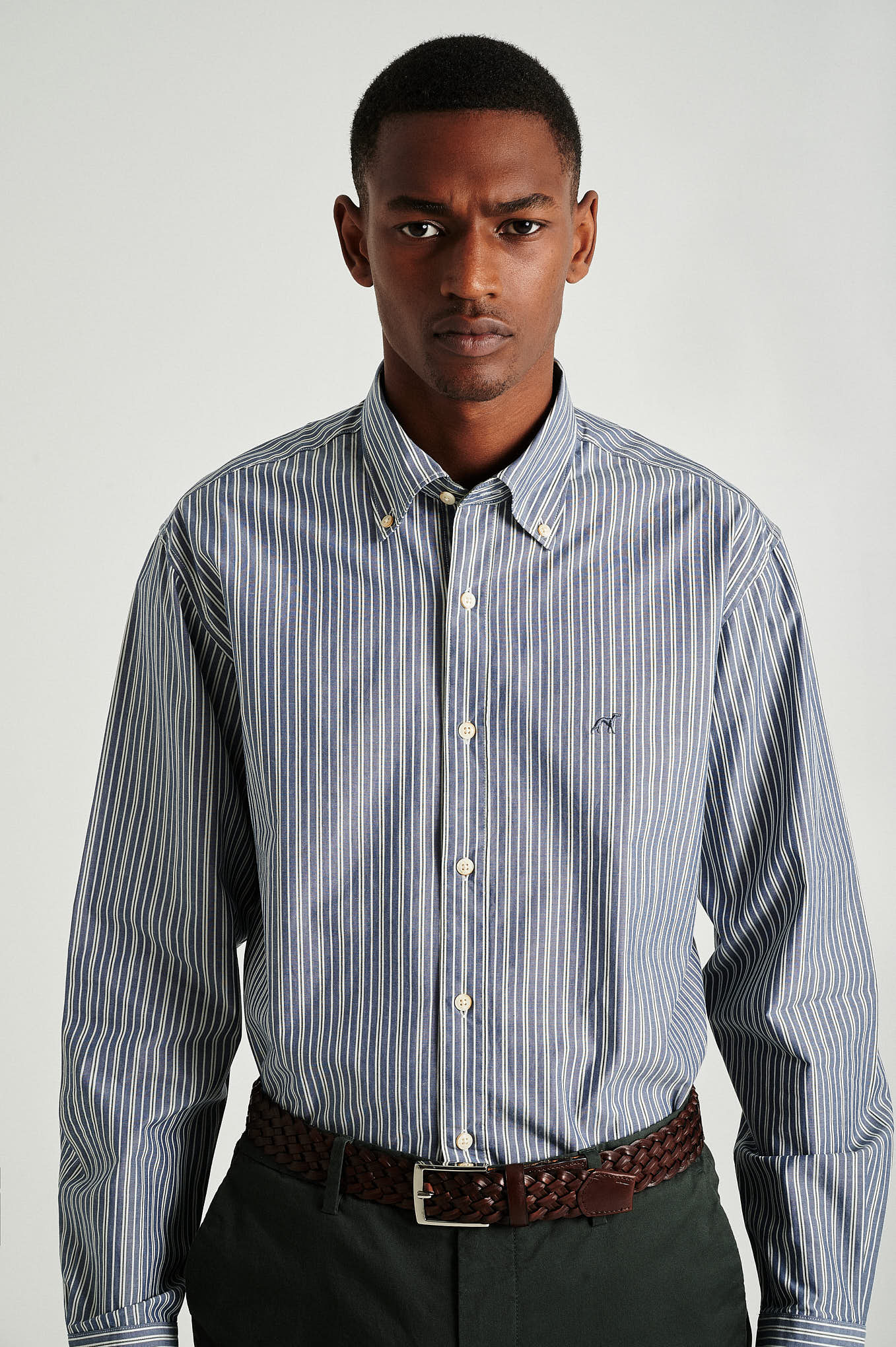 Regular fit stripes shirt - Image 2