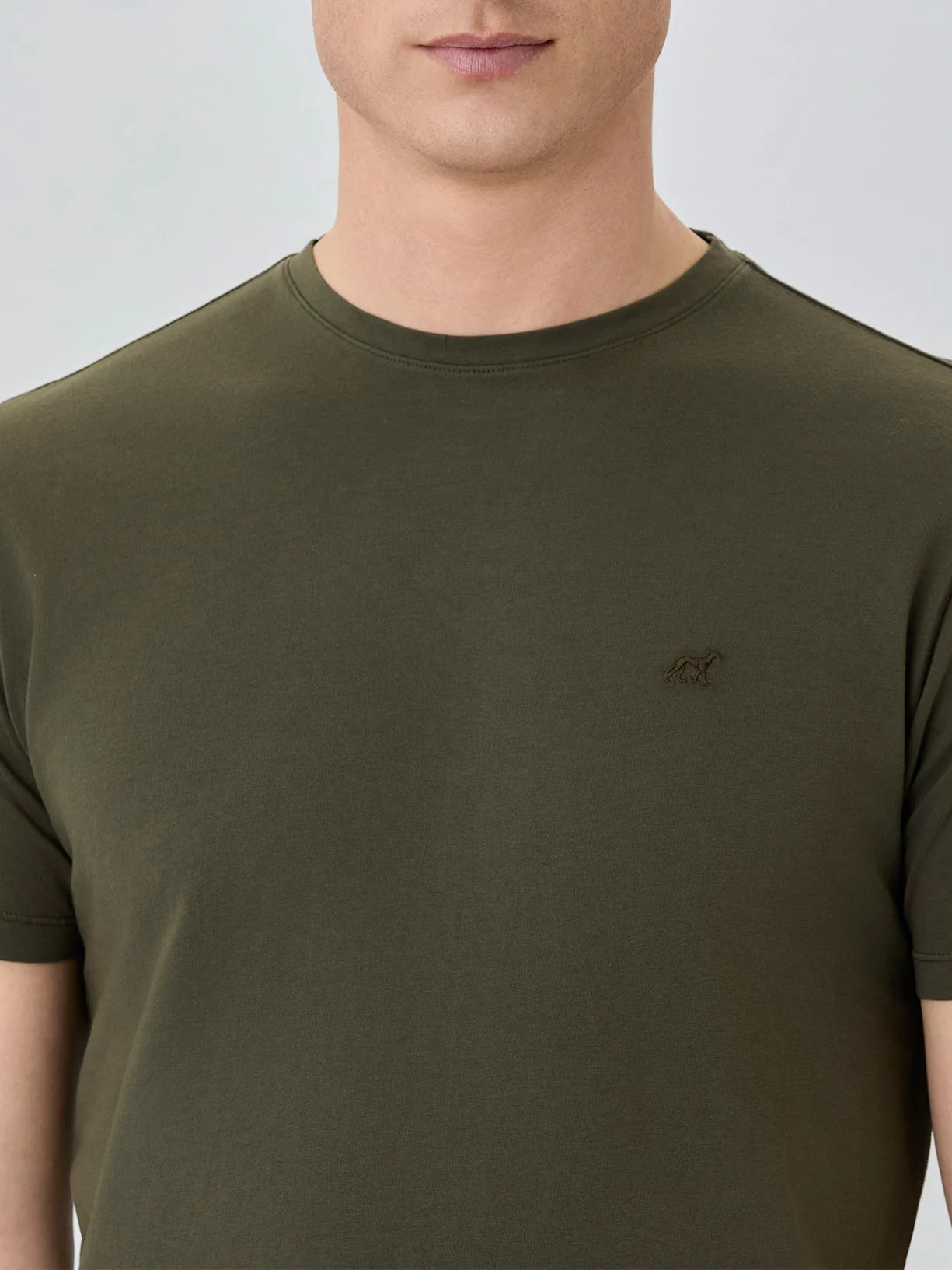Regular Fit T-shirt With Round Neck In Cotton - Image 5