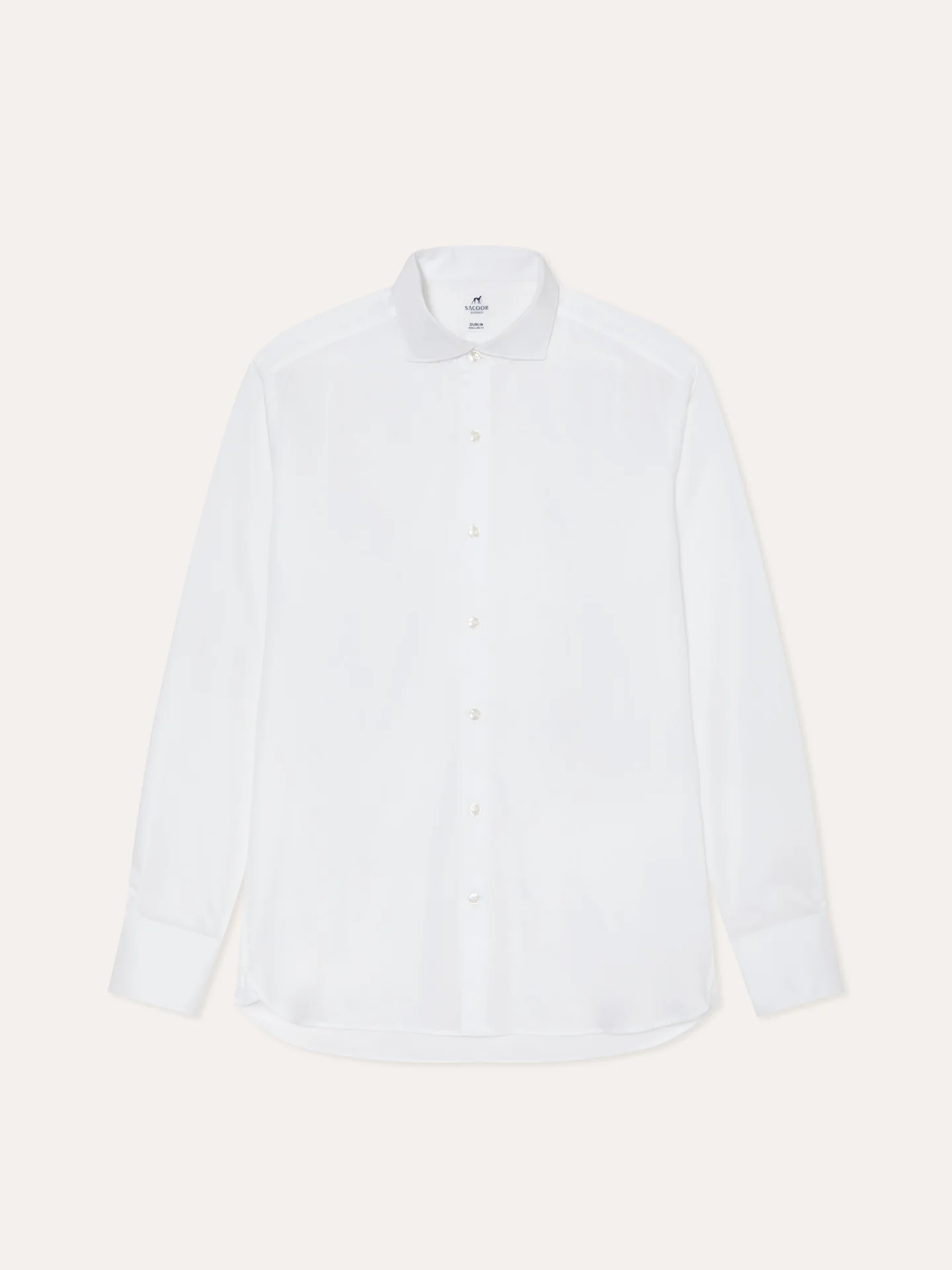 Regular Fit Textured Shirt with Dublin Collar - Image 5
