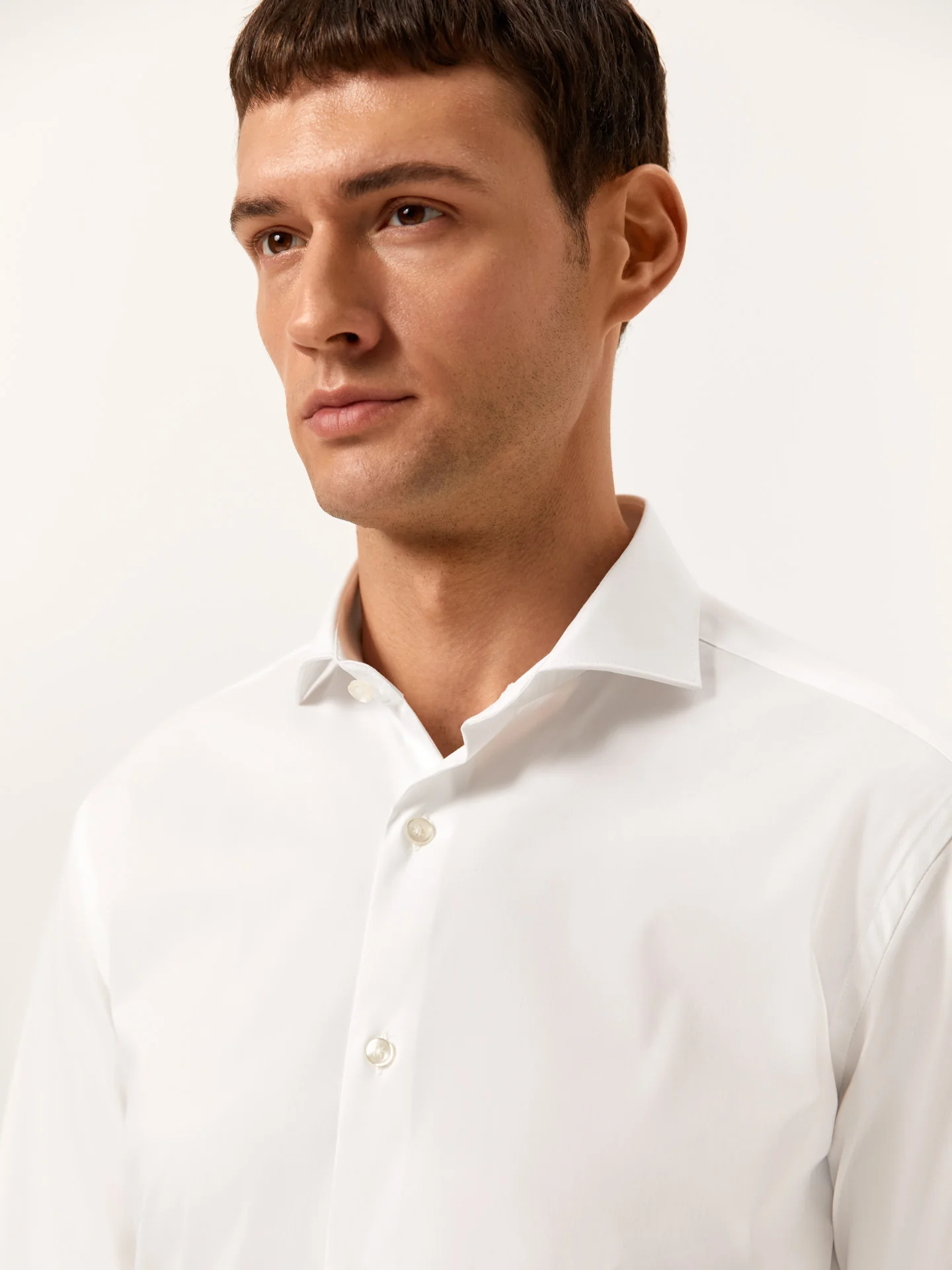 Regular Fit Travel Poplin Shirt in Comfort Cotton - Image 2