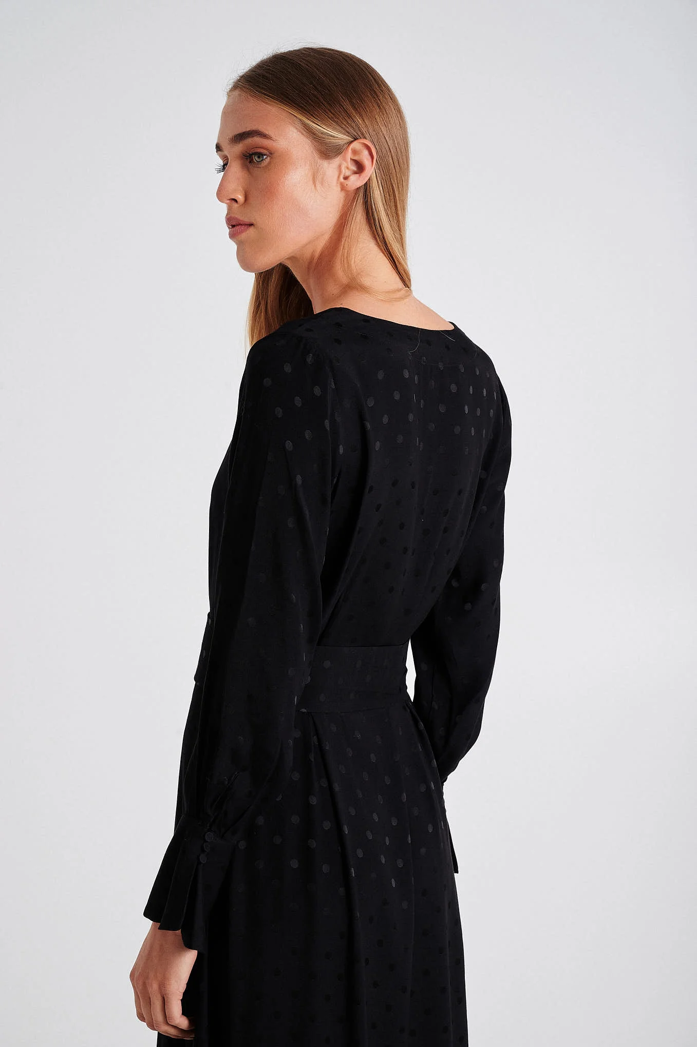 Respekt Jacquard Dots Dress - Image 3