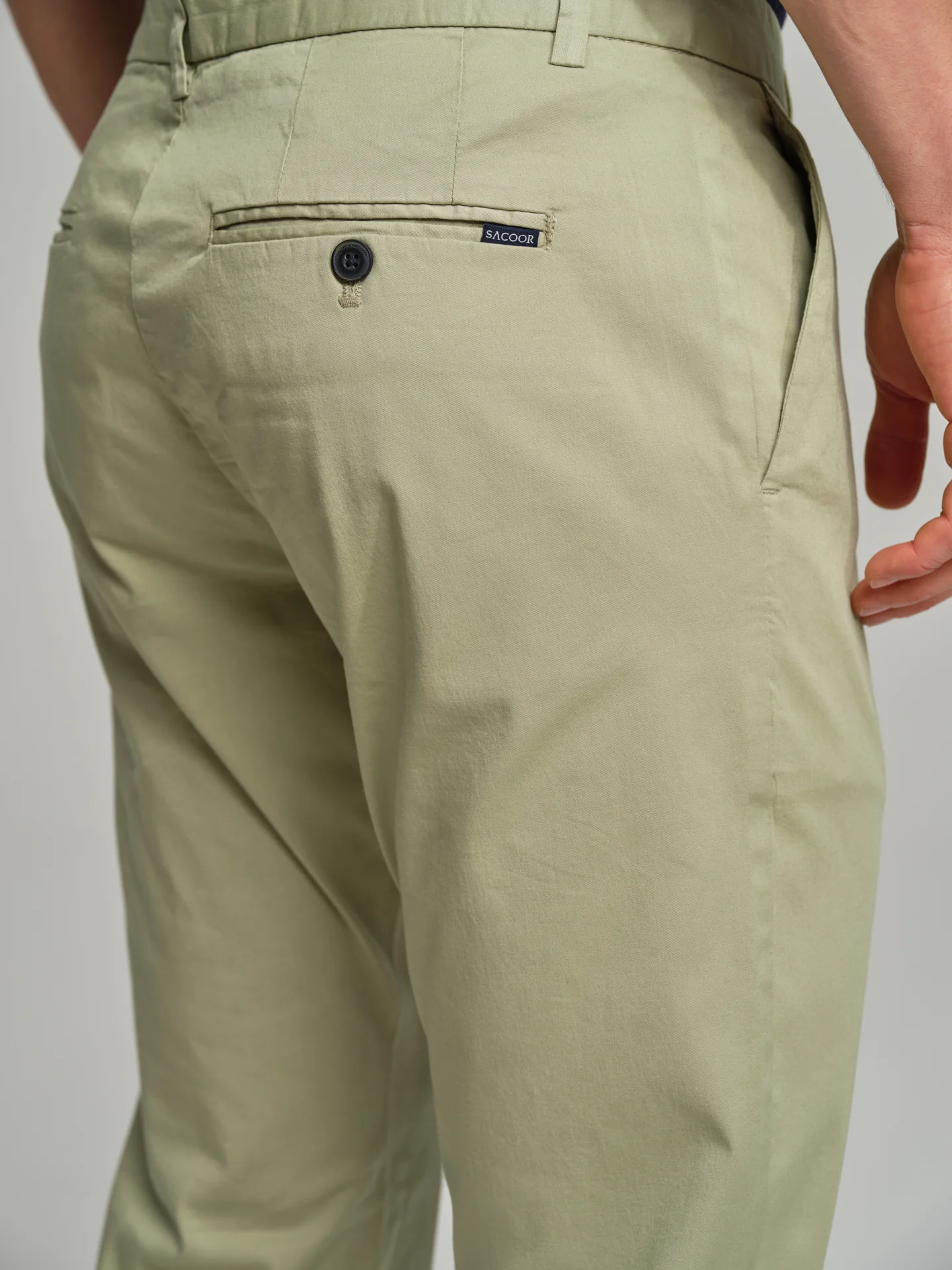 Respekt' Organic Cotton garment dye chino trousers - Image 20