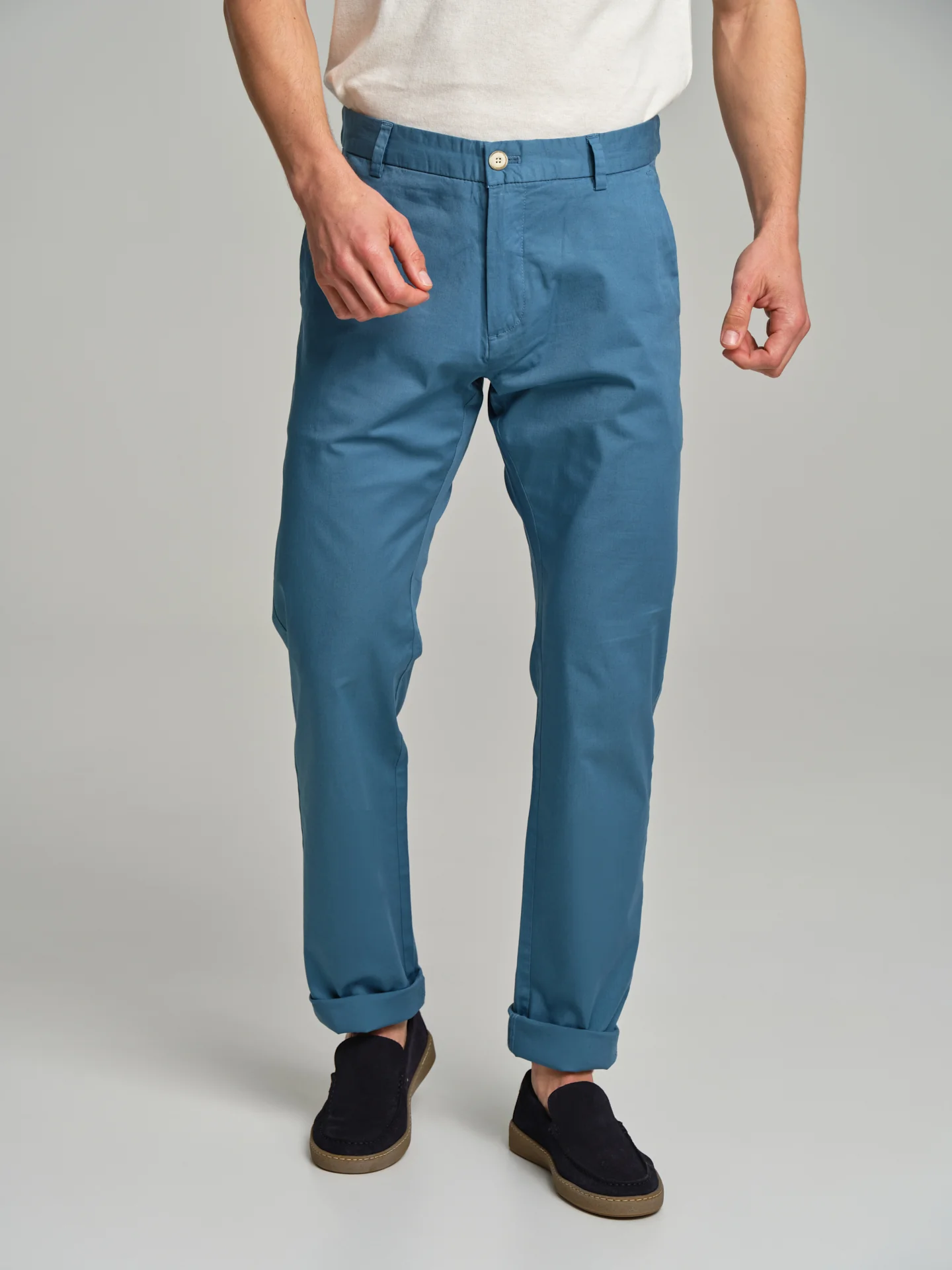 Respekt' Organic Cotton garment dye chino trousers - Image 12