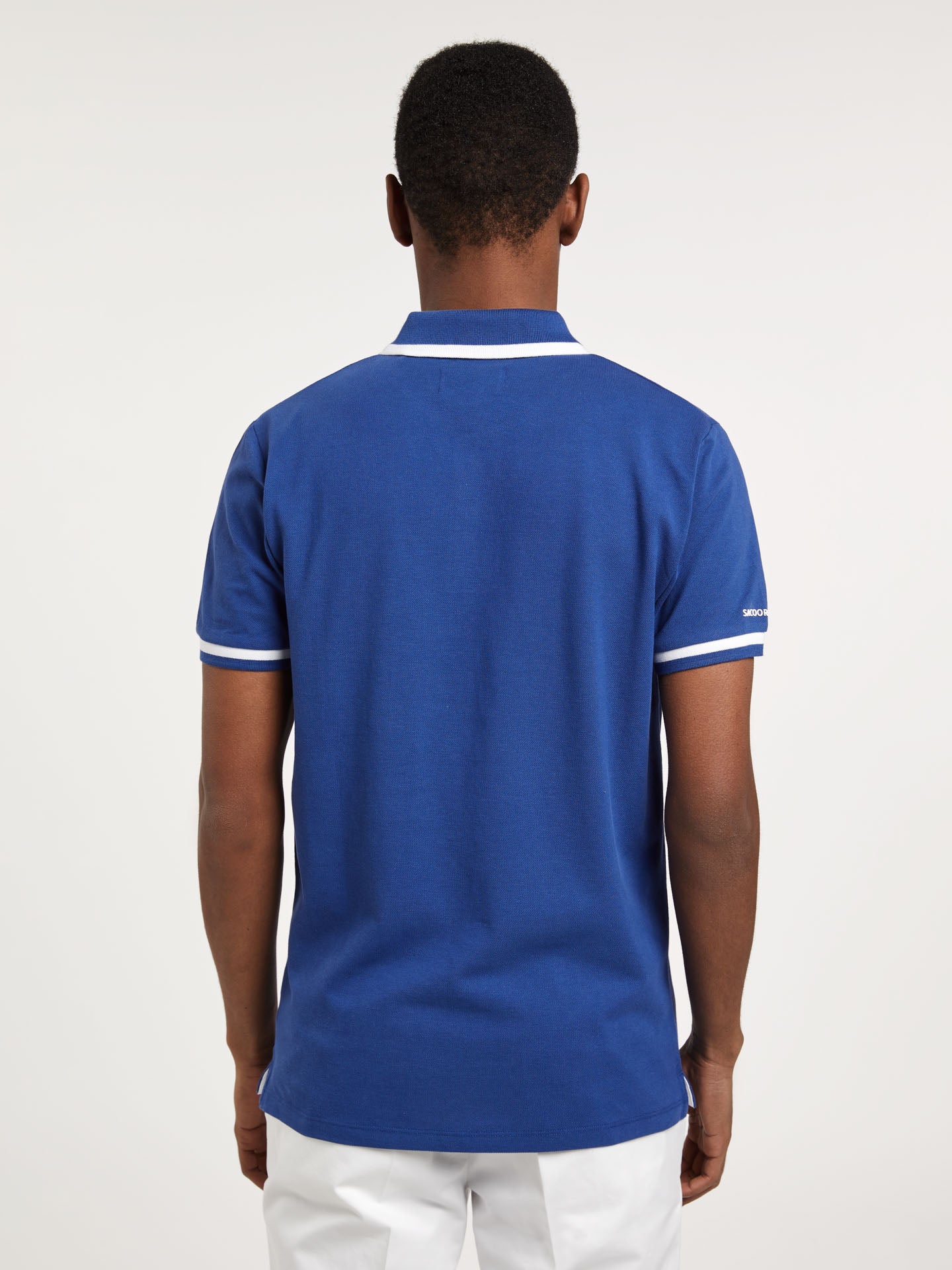 Respekt Polo Piqué Shirt With Branding On Placket - Image 3