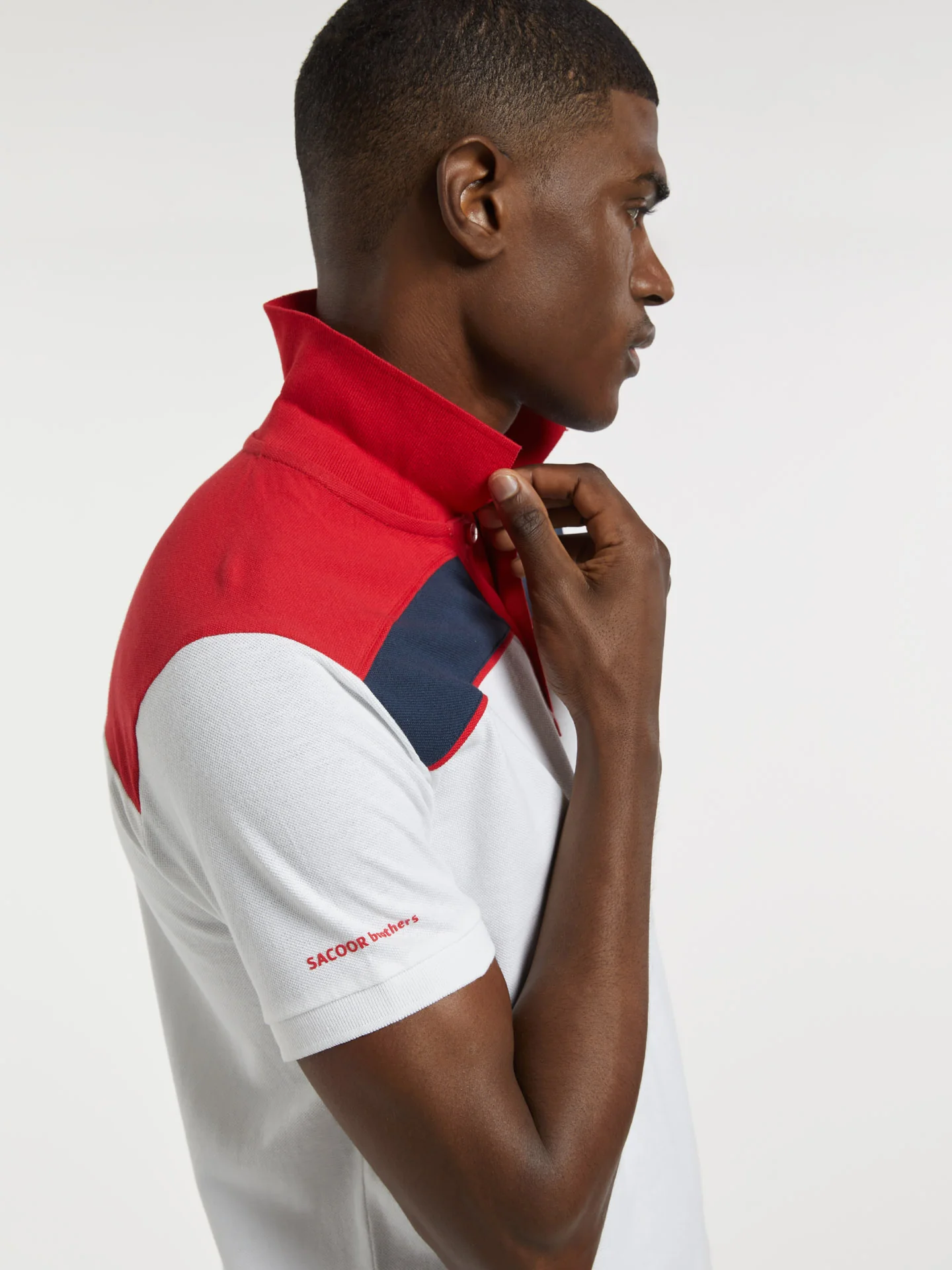 Respekt Polo Piqué Shirt With Colour-Block - Image 8