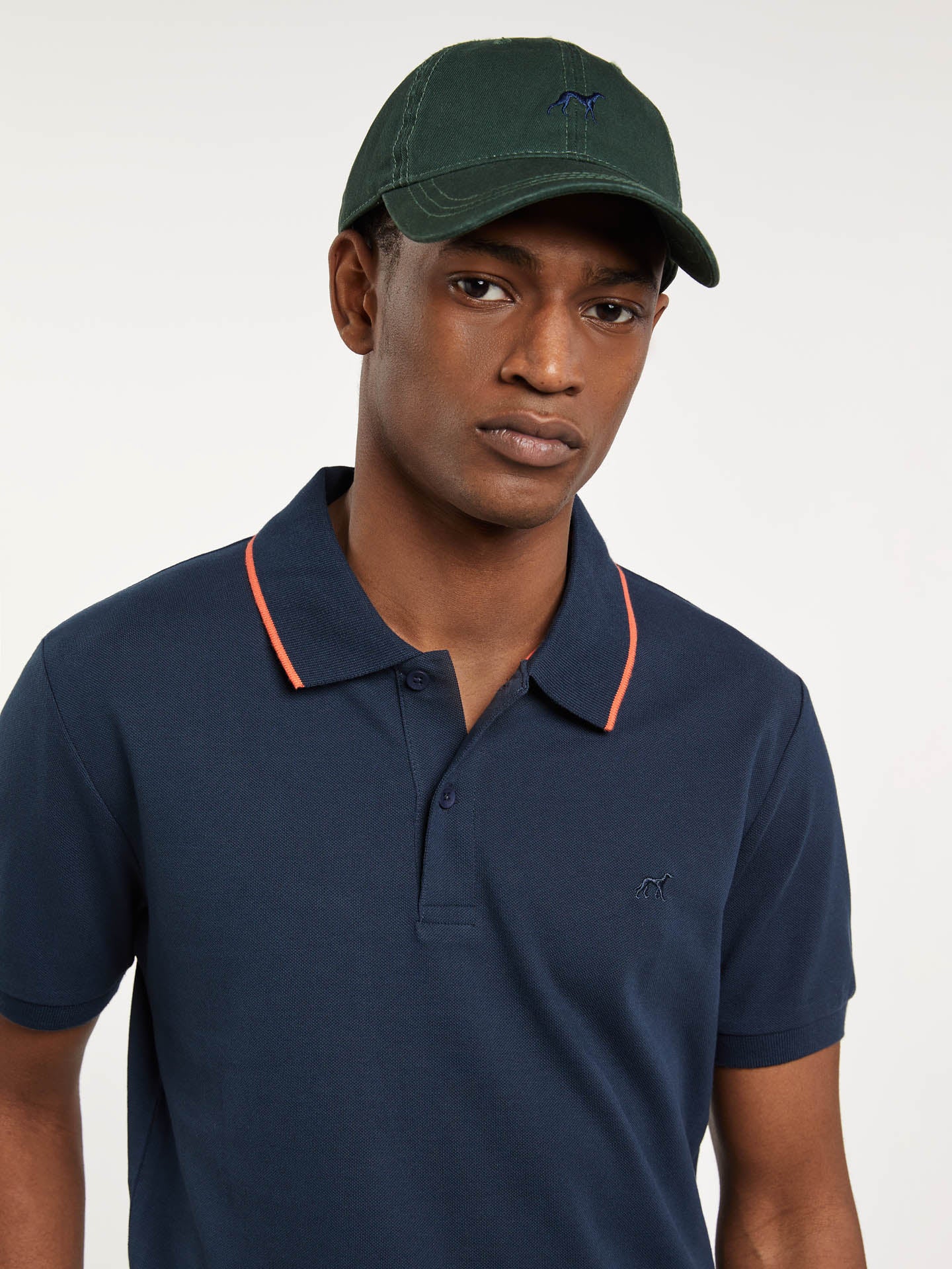 Respekt Polo Piqué Shirt With Contrast - Image 2