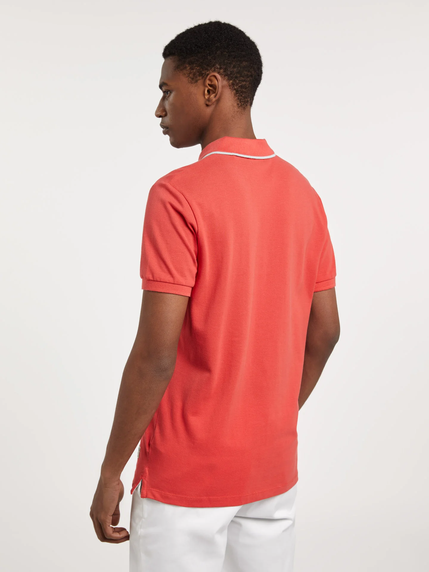 Respekt Polo Piqué Shirt With Contrast - Image 6