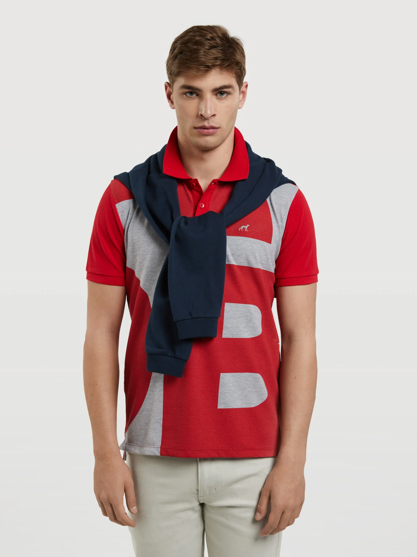 Respekt Polo piqué Shirt With 'SB' Print - Image 10