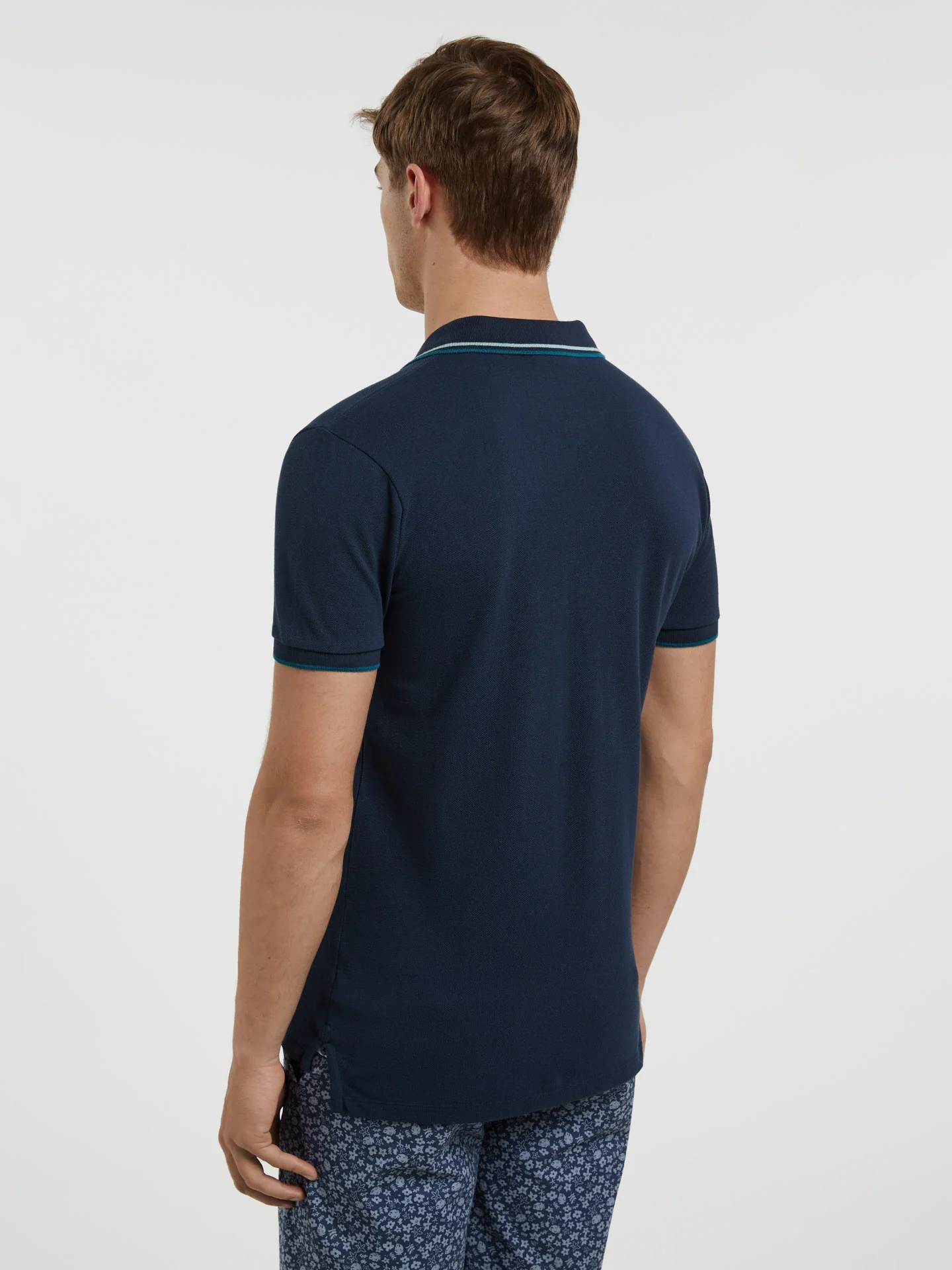 Respekt Polo Piqué Shirt With Stripes - Image 2