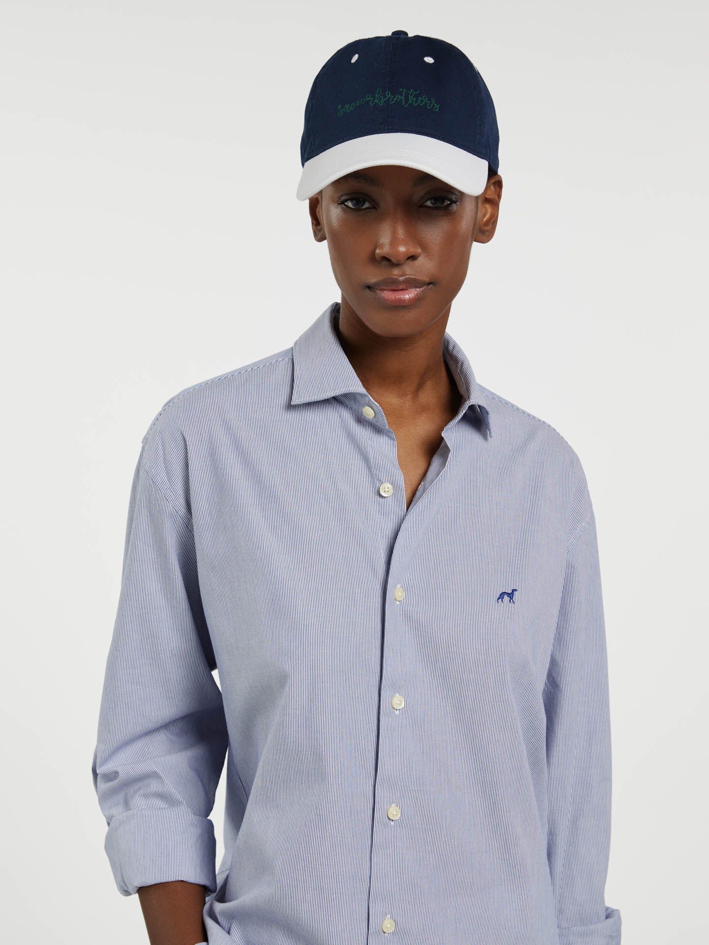 Respekt slim fit striped oxford shirt - Image 7