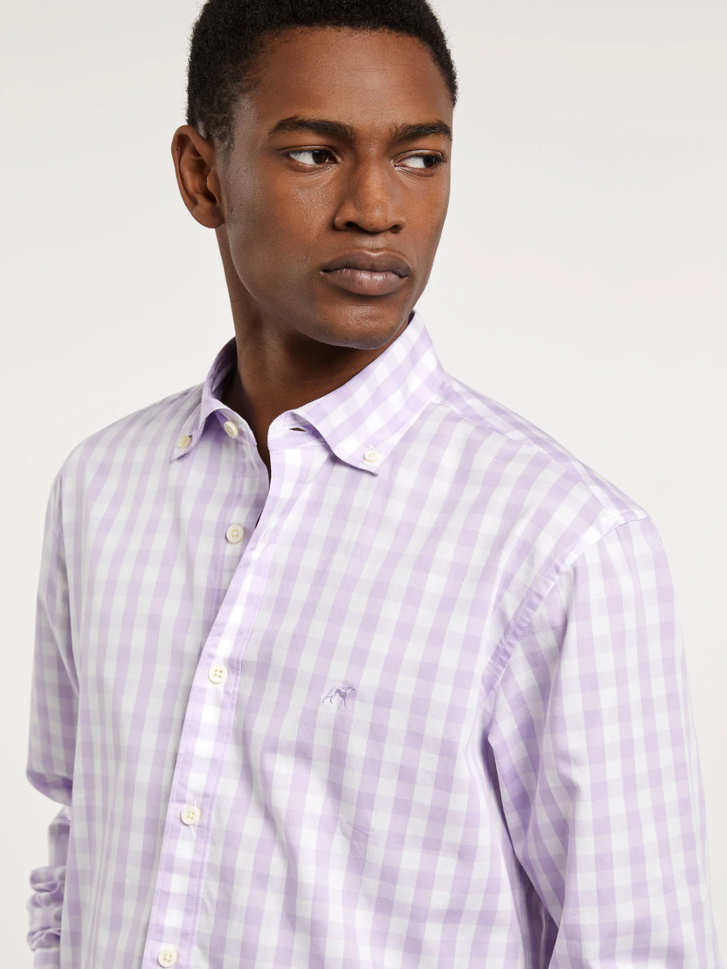 Respekt slim fit striped shirt - Image 2