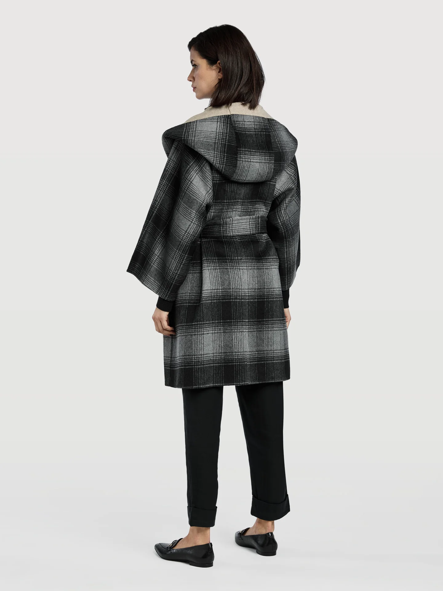 Reversible Hooded Cape - Image 3