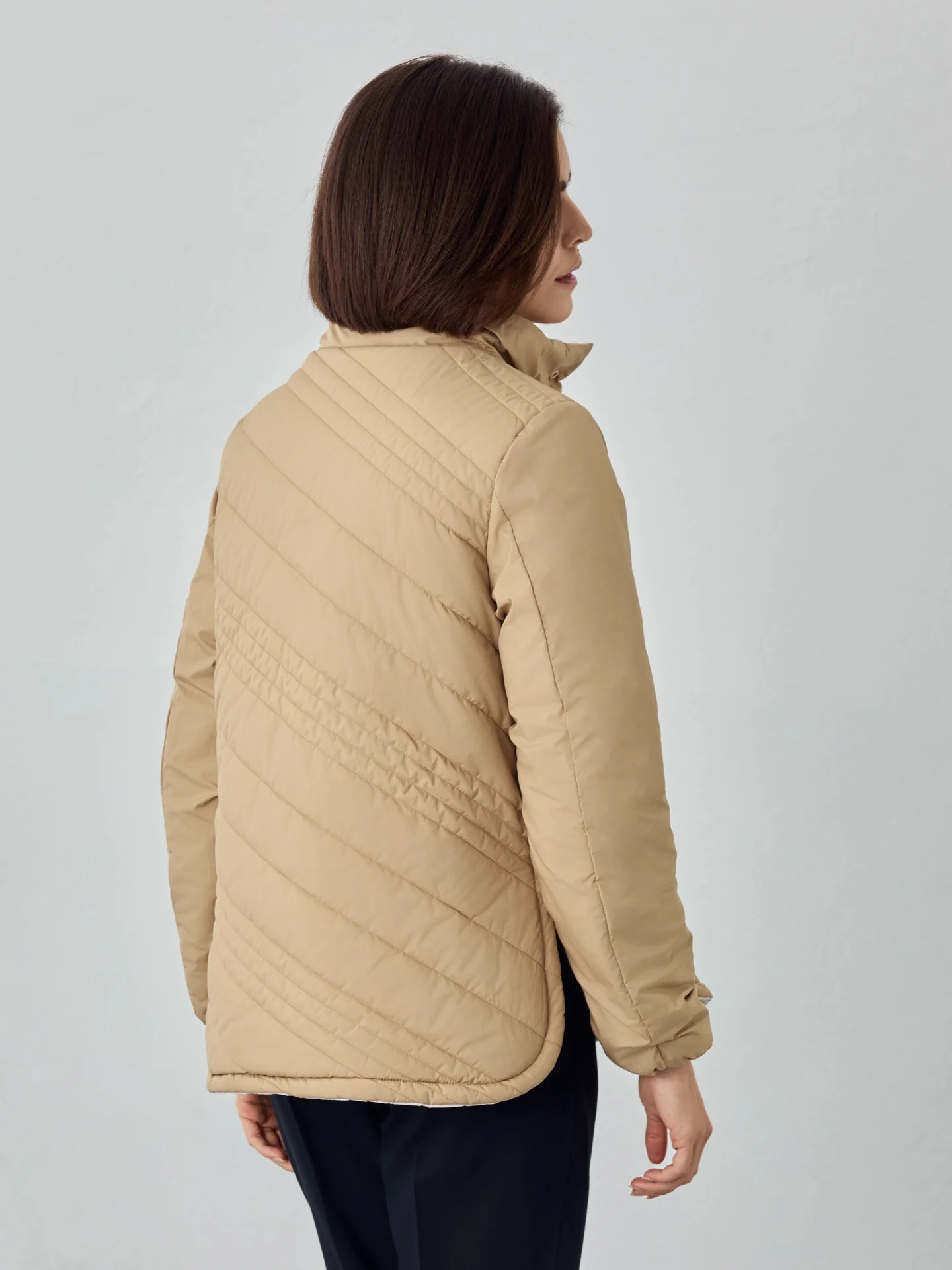 Reversible Padded Jacket With Removable Hood - Image 8
