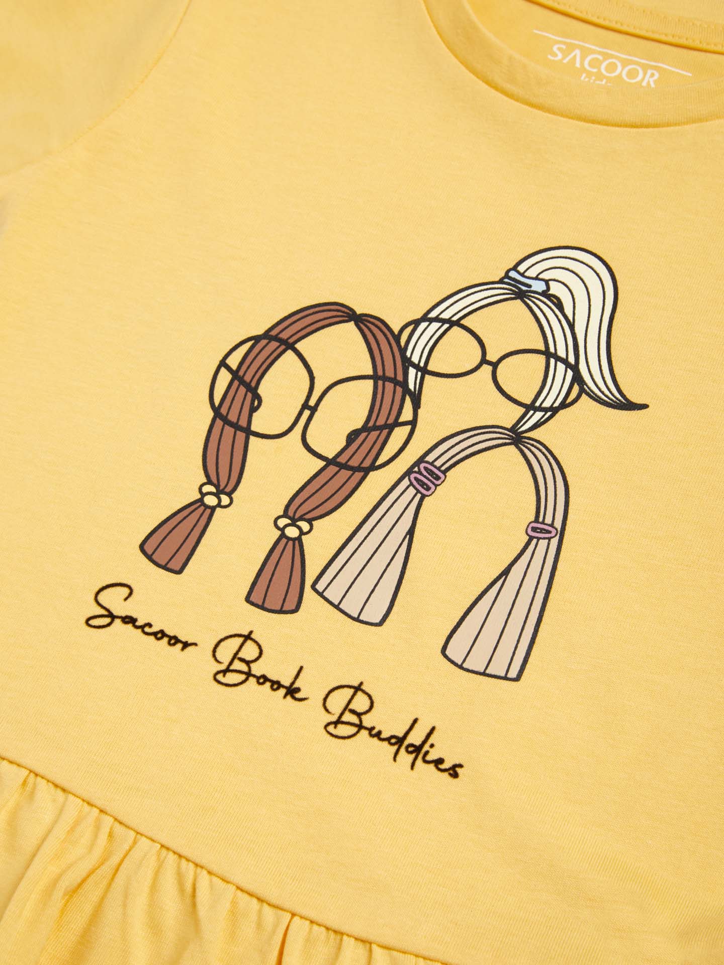 Sacoor Book Buddies Print T-shirt - Image 12