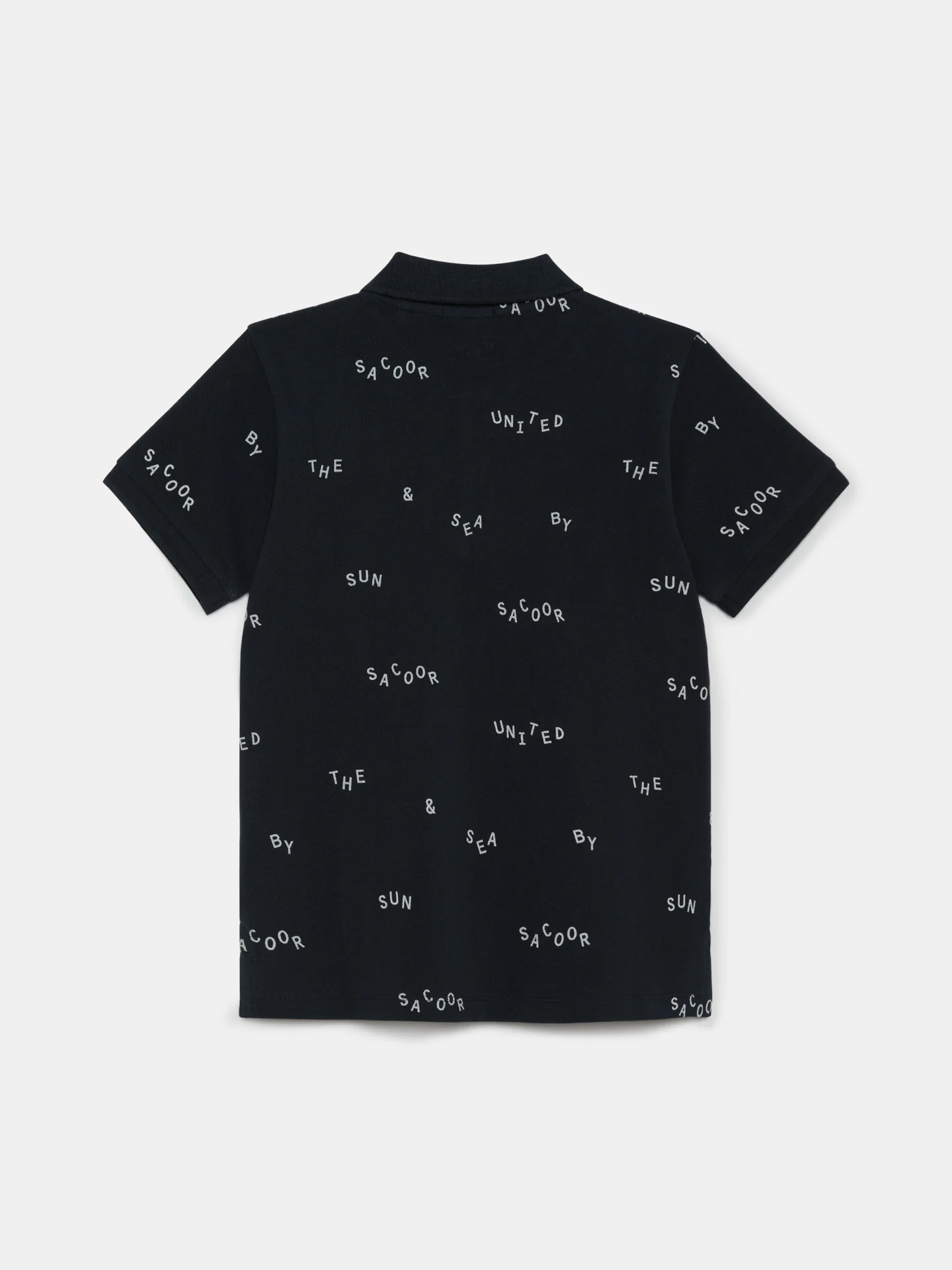 Sacoor Print Polo Shirt - Image 2