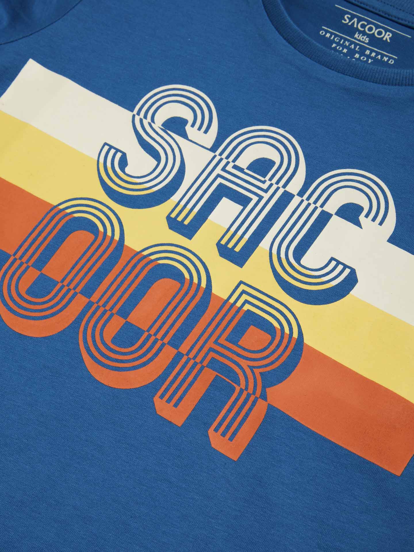 Sacoor Stripes Print T-shirt - Image 6