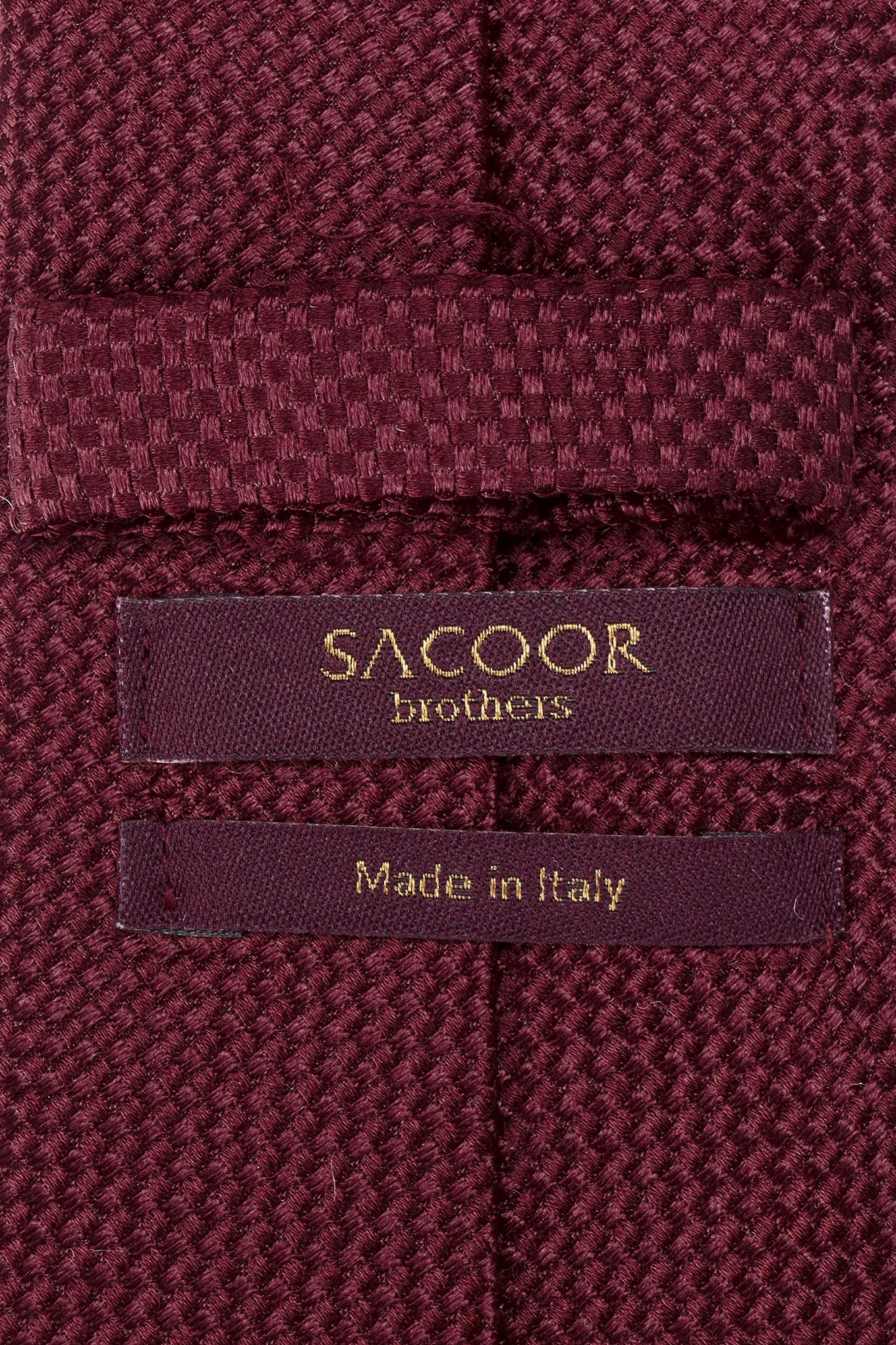 Semi Plain Tie 100% Silk 8cm - Image 6