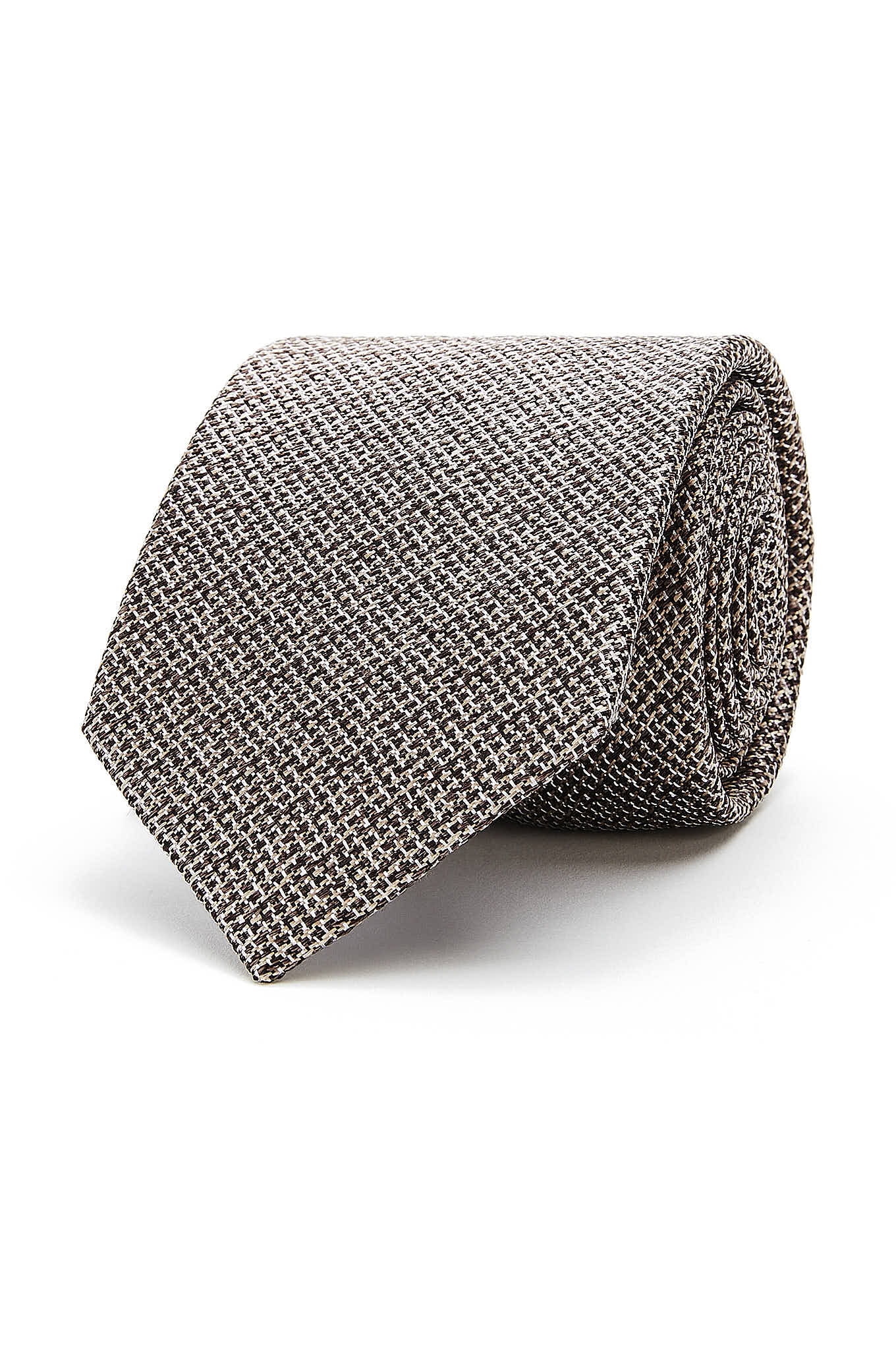 Semi Plain Tie 100% Silk 8cm