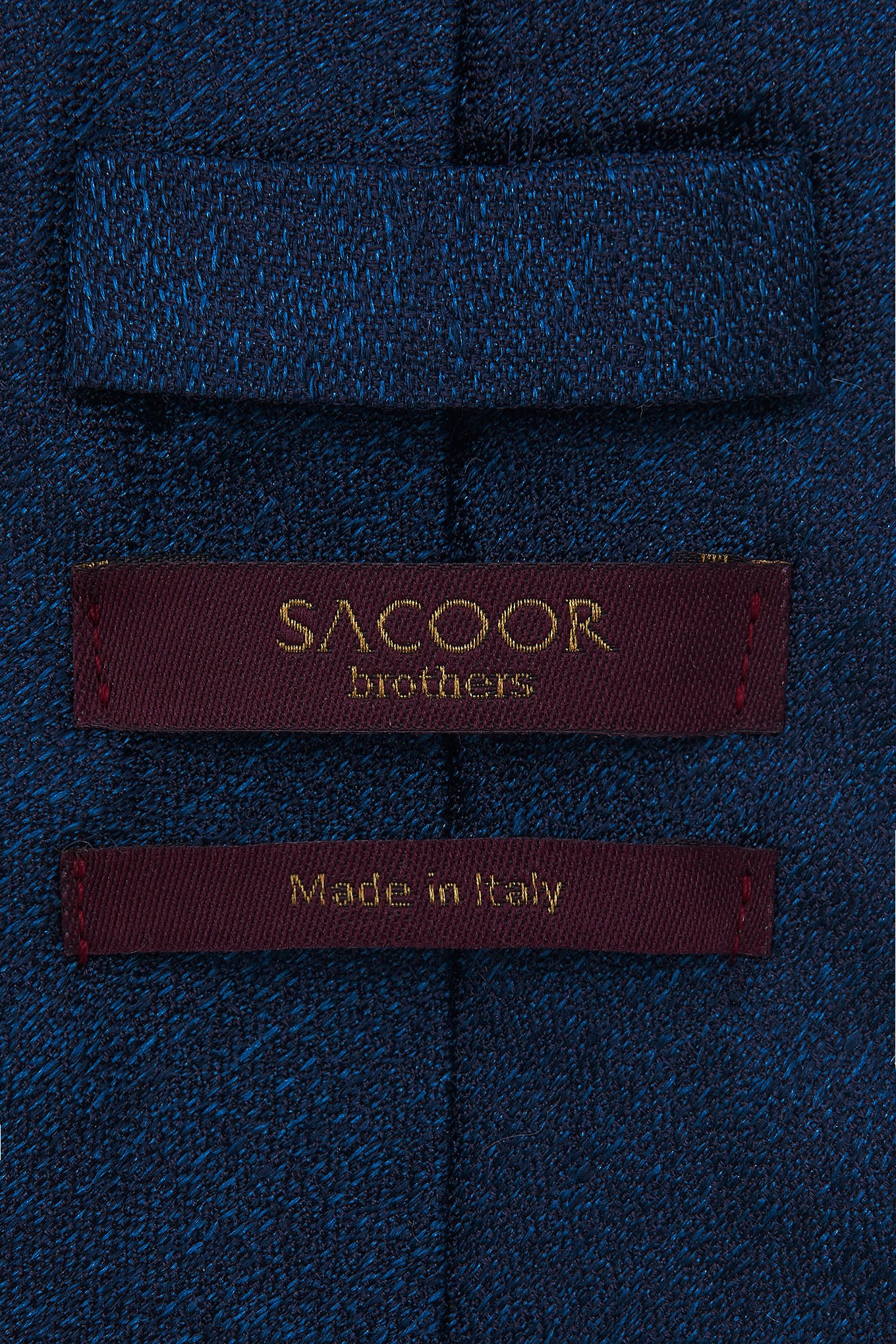 Semi Plain Tie 100% Silk 8cm - Image 10