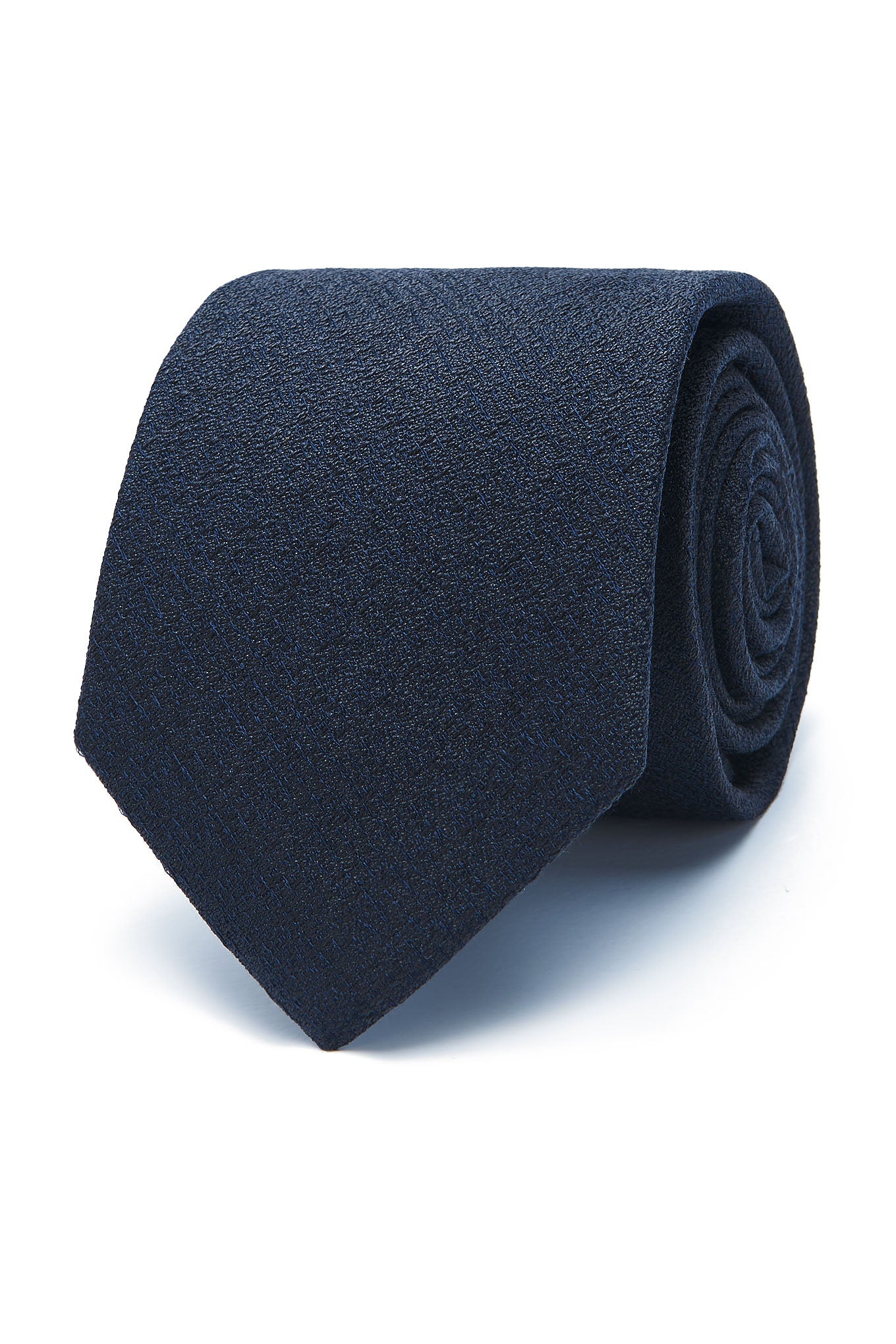 Semi Plain Tie 100% Silk 8cm - Image 15