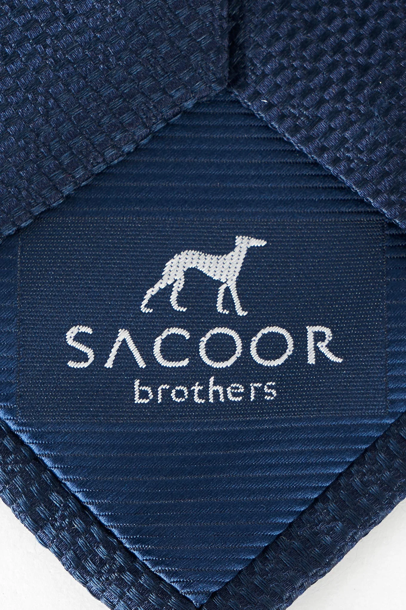Semi Plain Tie 100% Silk 8cm - Image 6