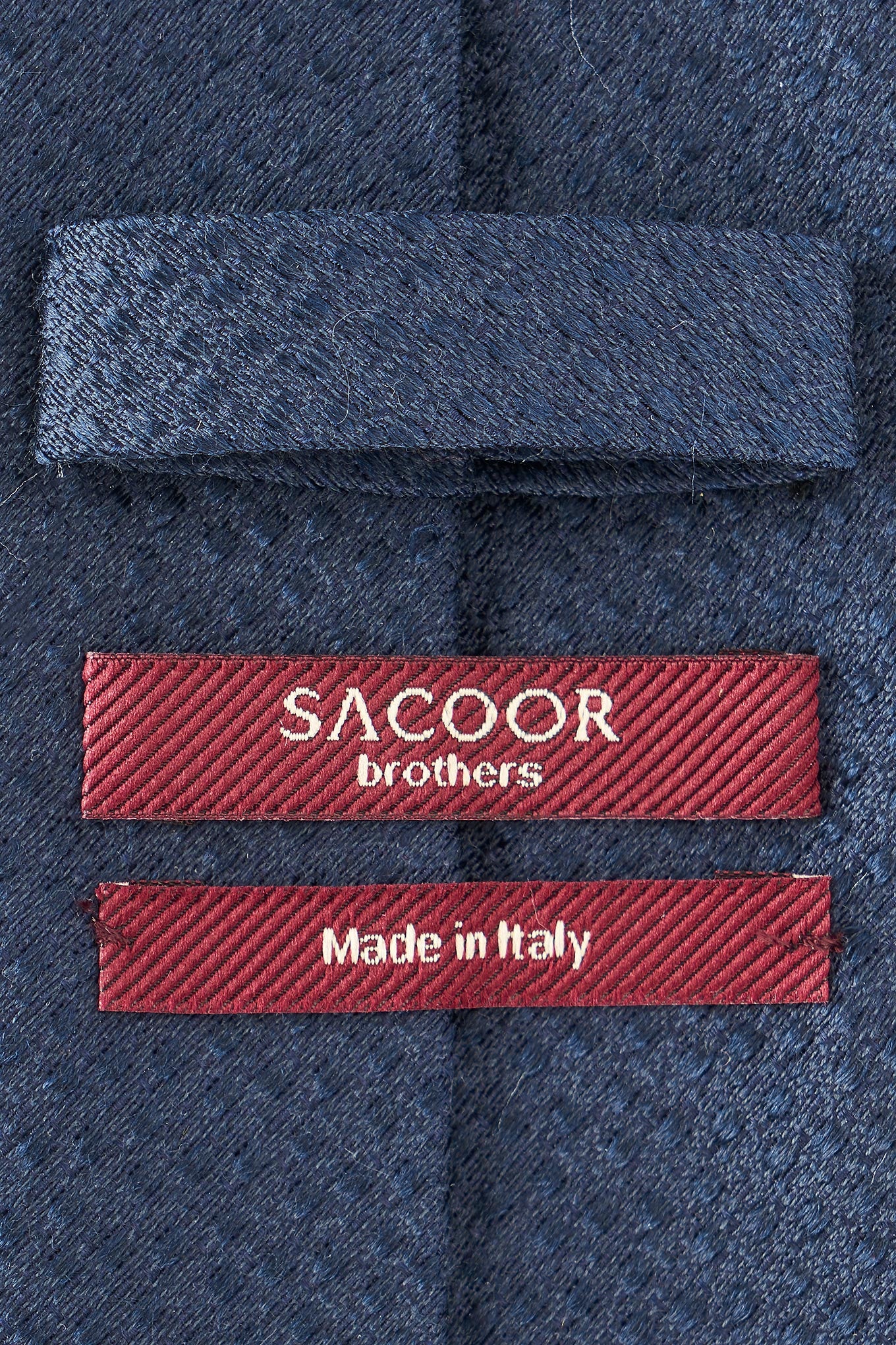 Semi Plain Tie 100% Silk 8cm - Image 9