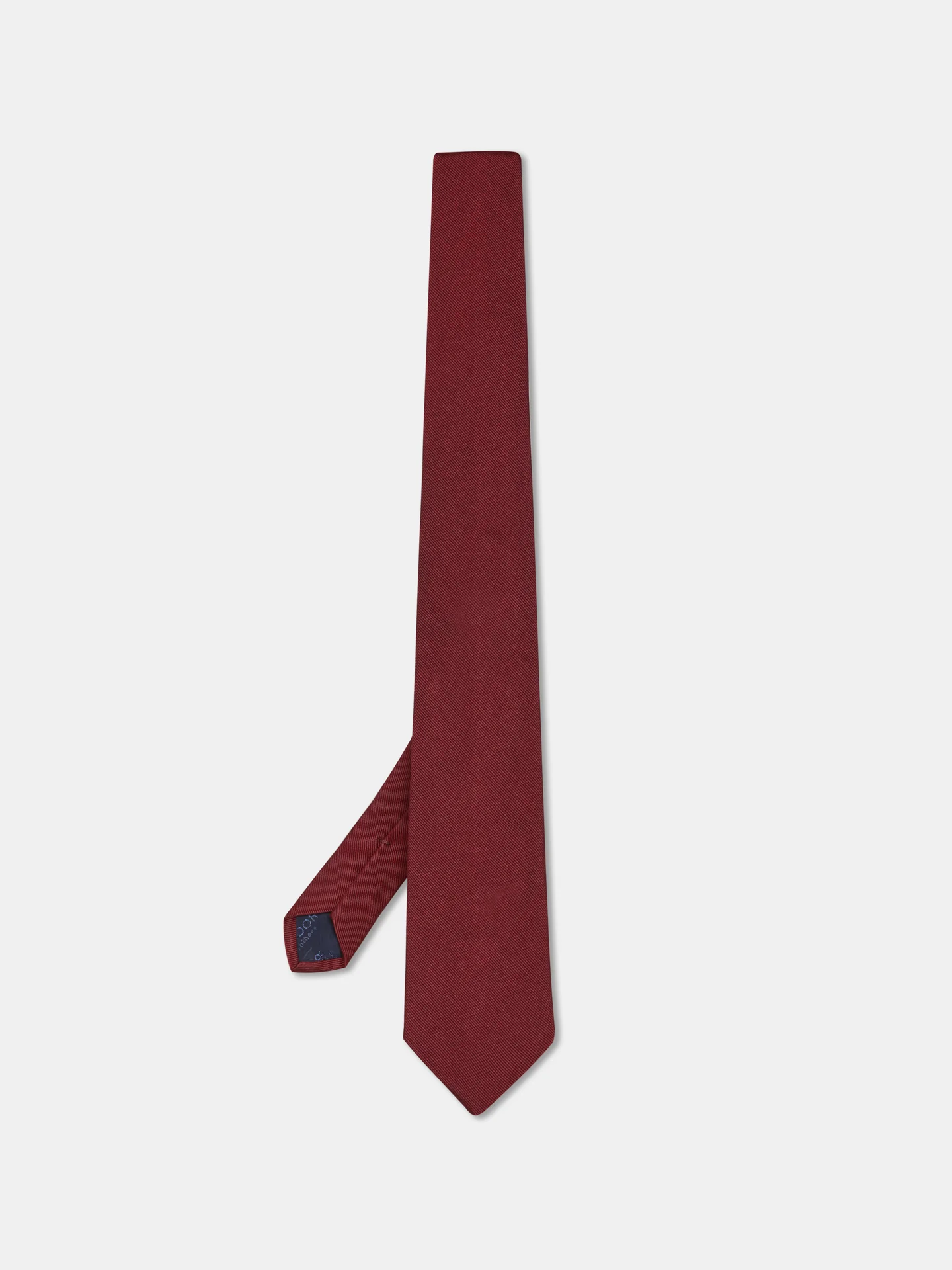 Semi Plain Tie 100% Silk 8cm - Image 13