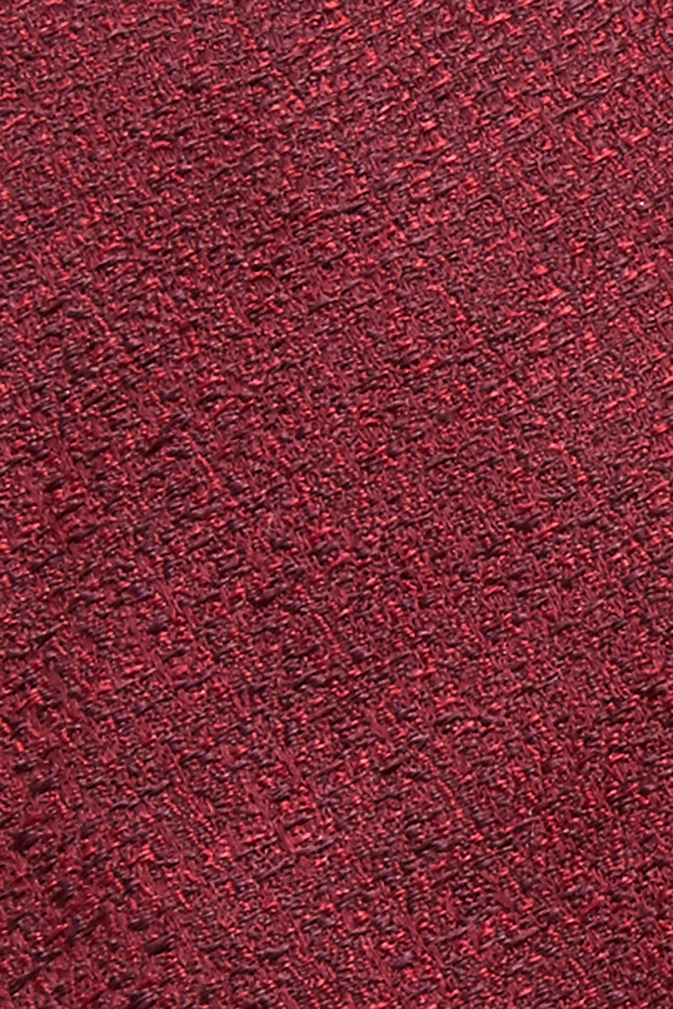 Semi Plain Tie Silk and Wool Blend 7,5cm - Image 2