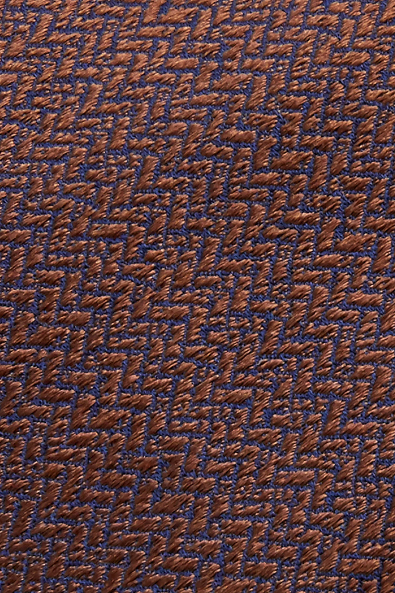Semi Plain Tie Silk and Wool Blend 7,5cm - Image 2