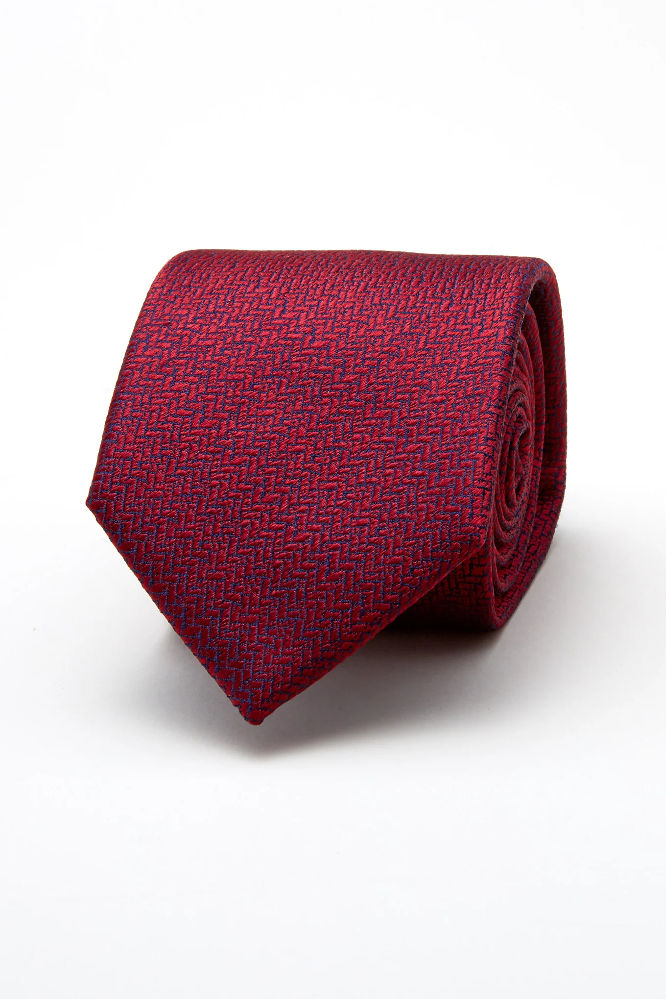 Semi Plain Tie Silk and Wool Blend 7,5cm - Image 9