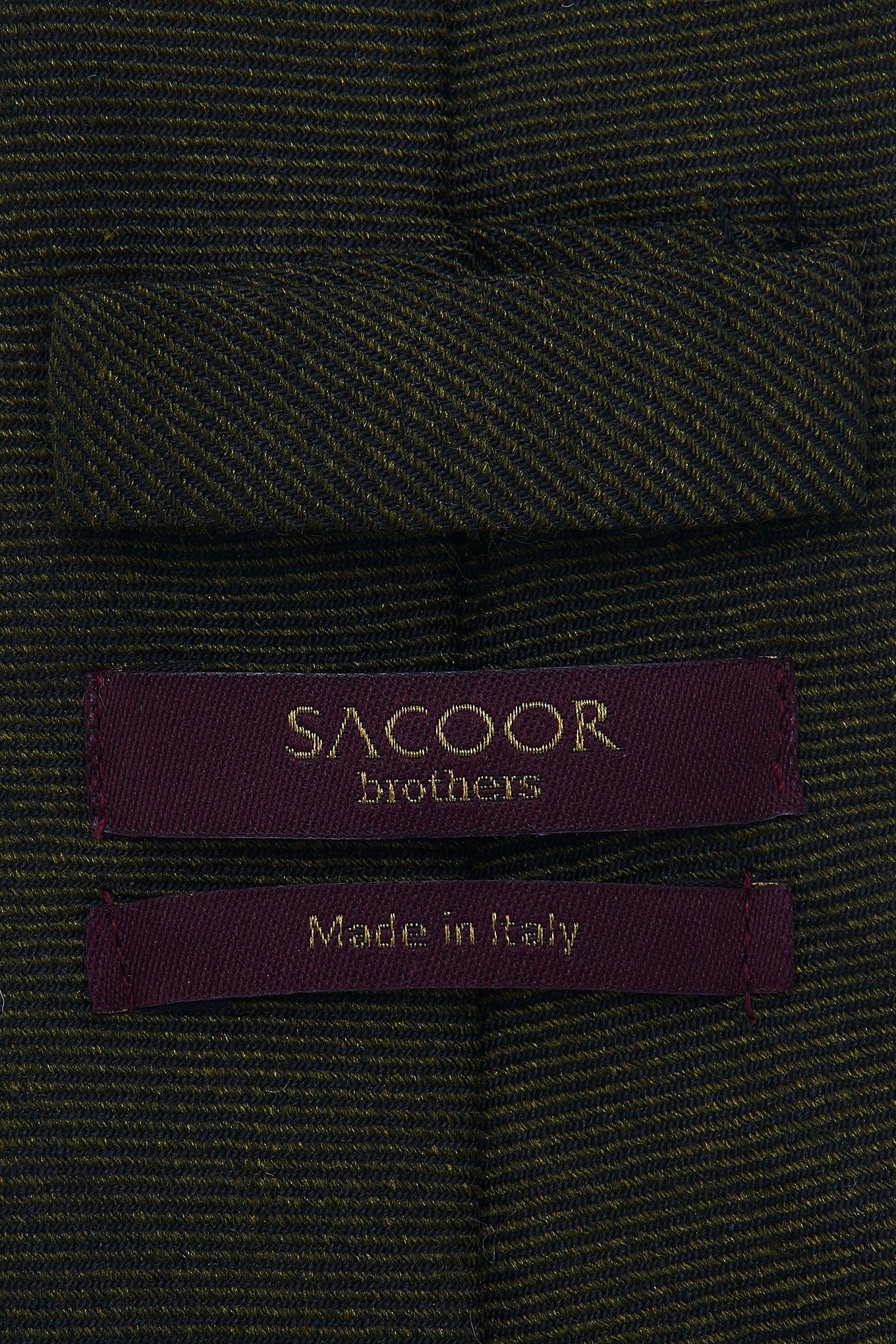 Semi Plain Tie Silk and Wool Blend 8cm - Image 12