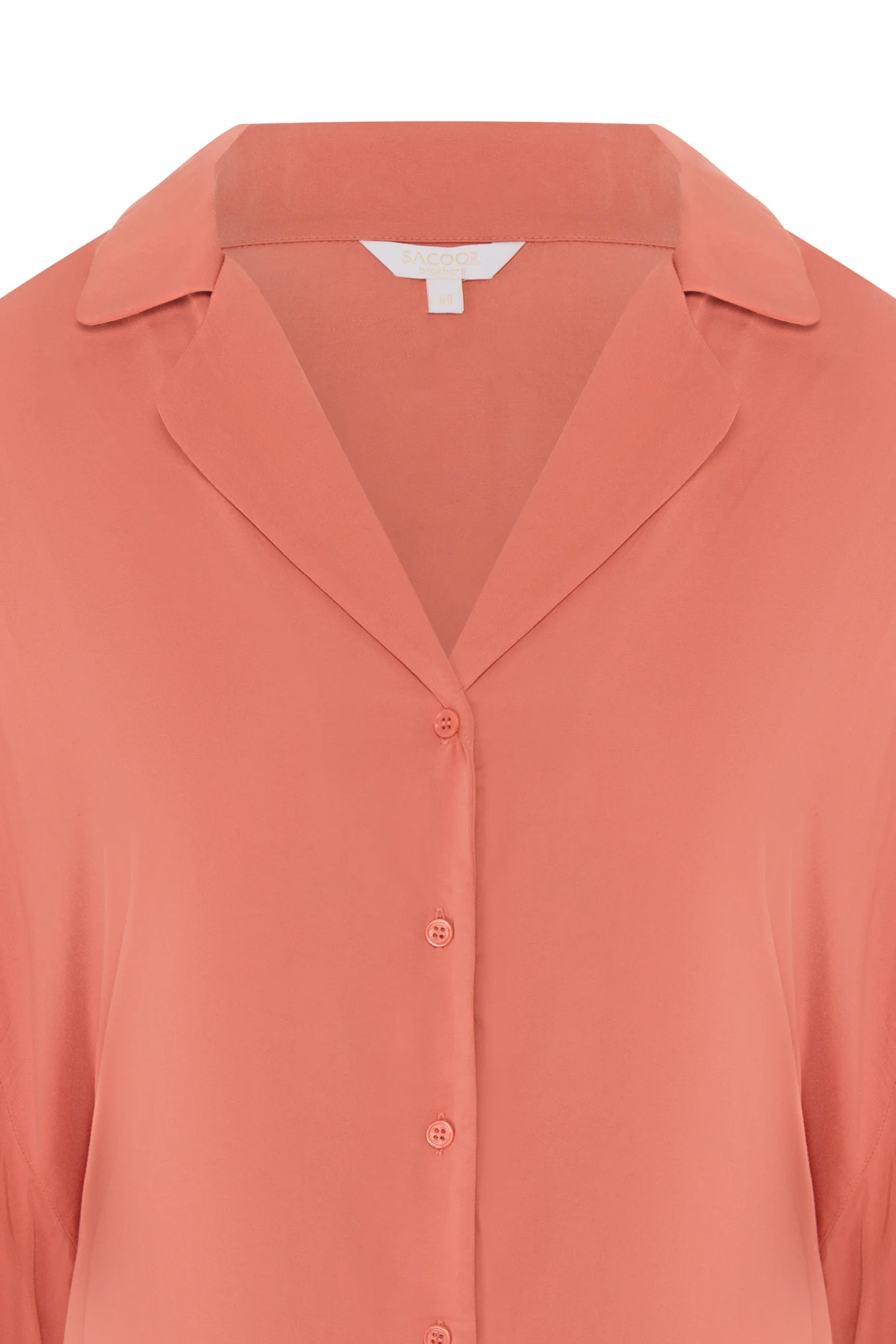 Shirt blouse with back tie - Image 6