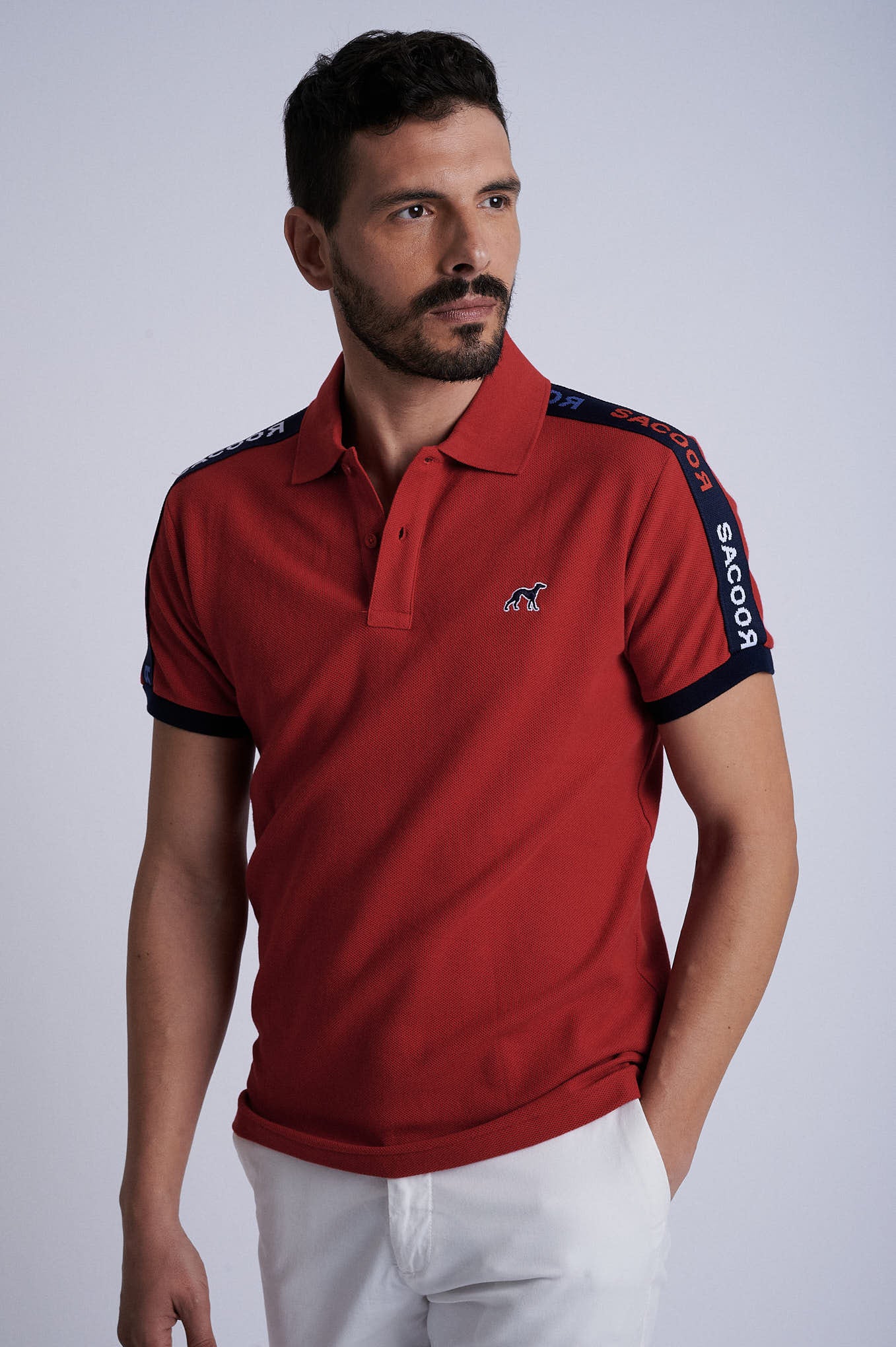 Short sleeve cotton polo piquet - Image 13