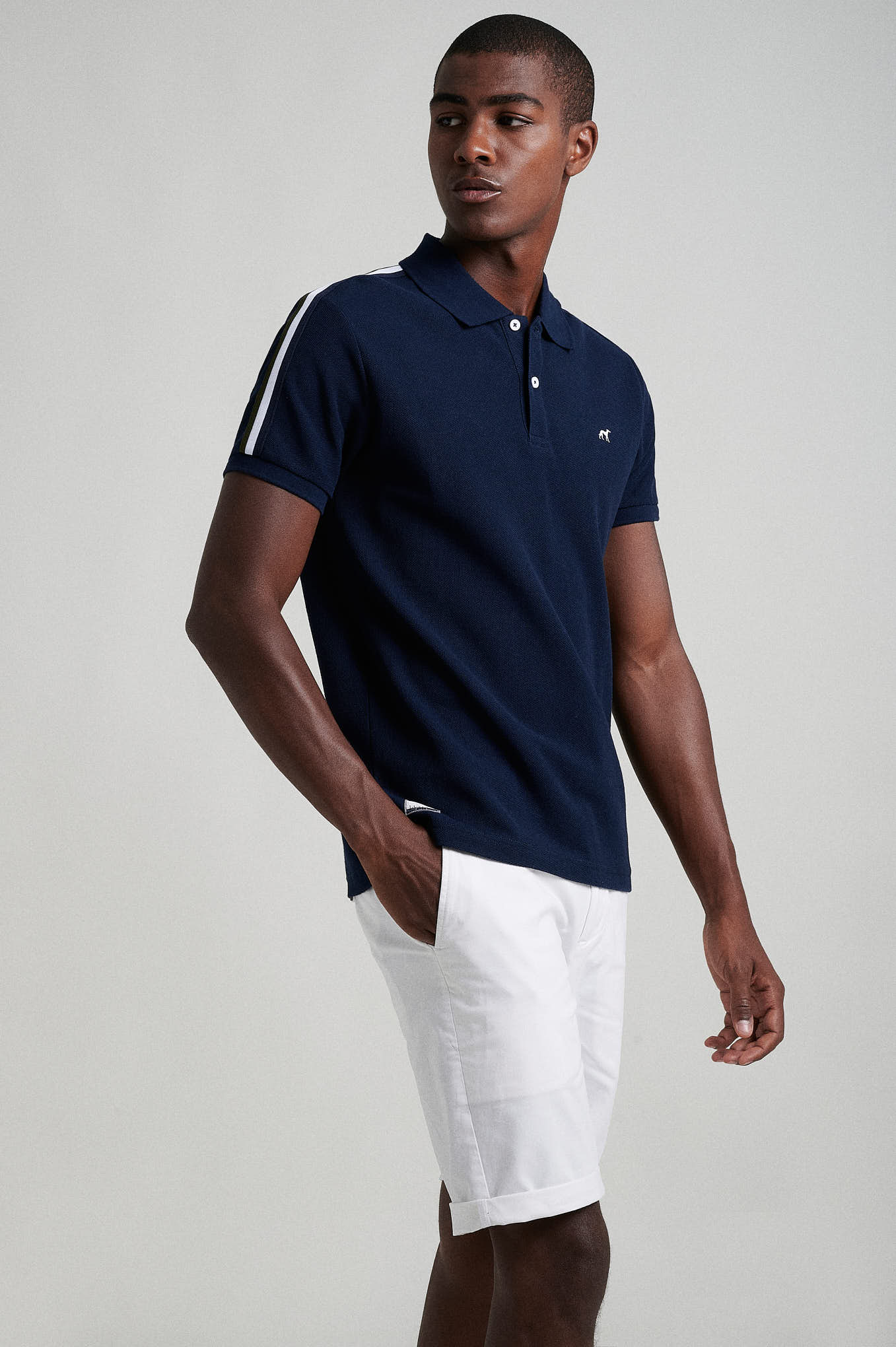 Short sleeve cotton polo piquet - Image 11
