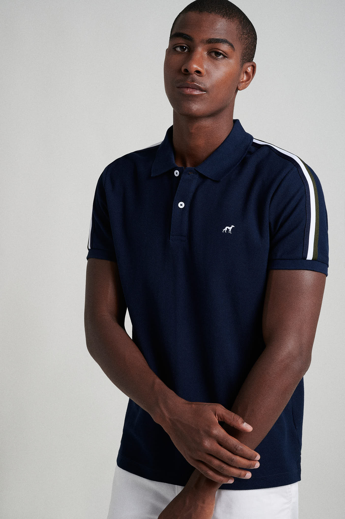 Short sleeve cotton polo piquet - Image 13