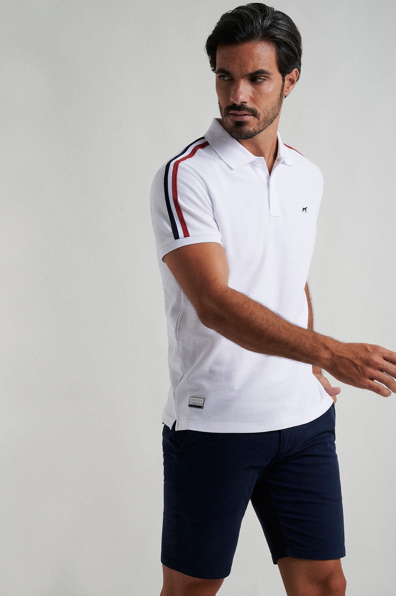 Short sleeve cotton polo piquet - Image 20