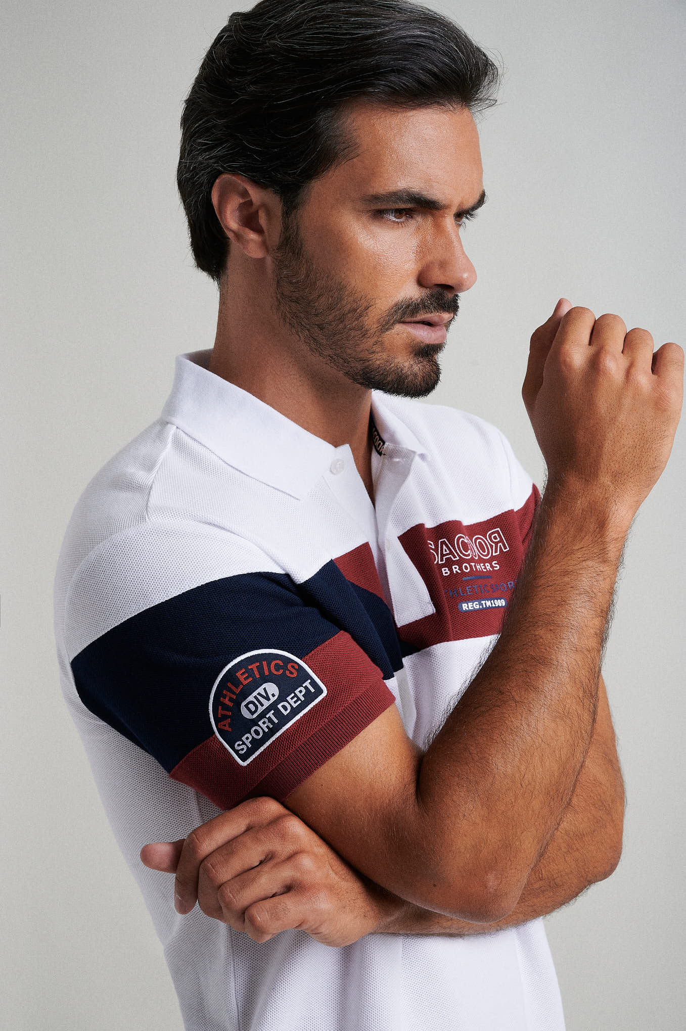 Short sleeve cotton polo piquet - Image 25