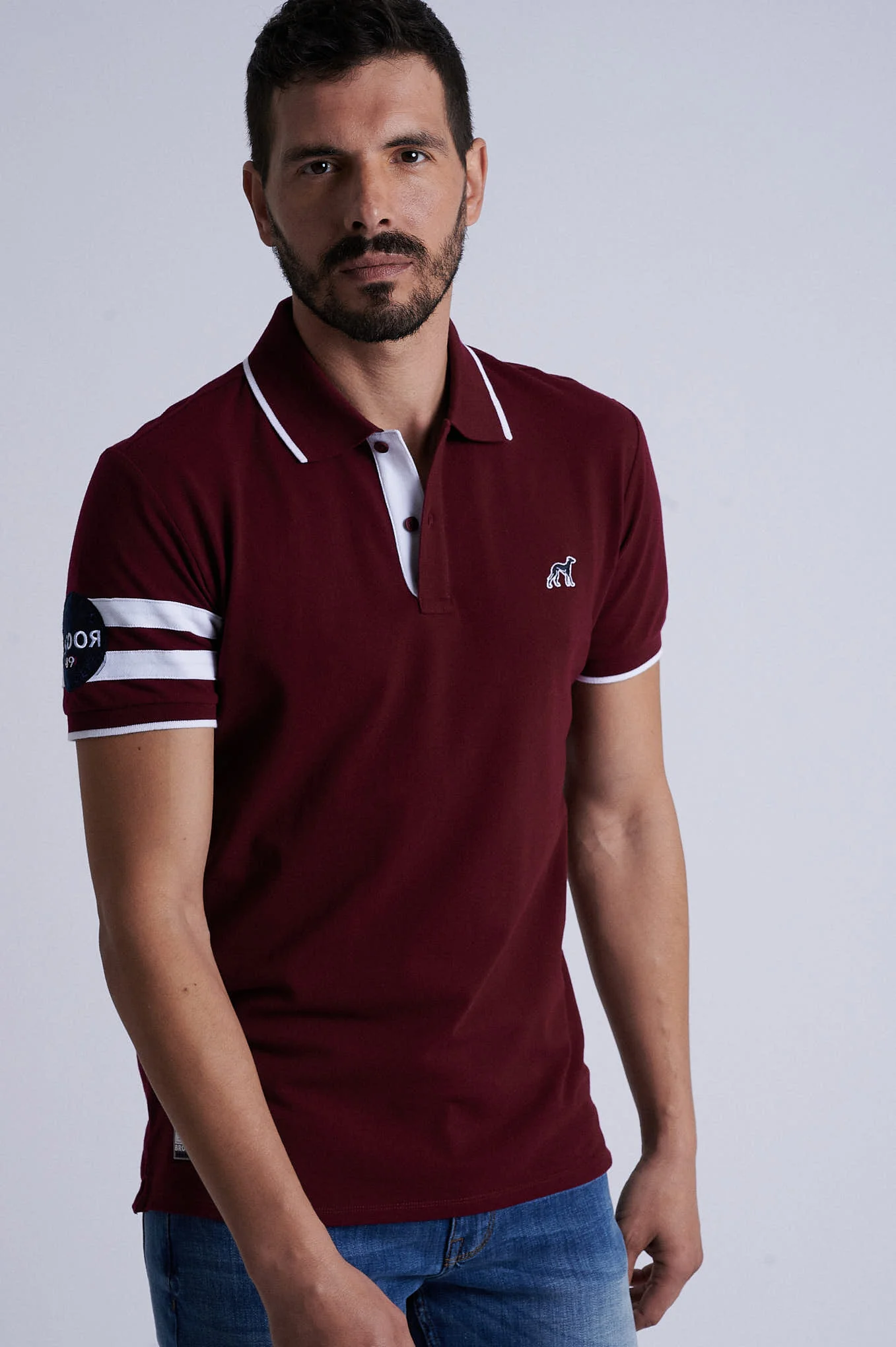 Short sleeve cotton polo piquet - Image 5