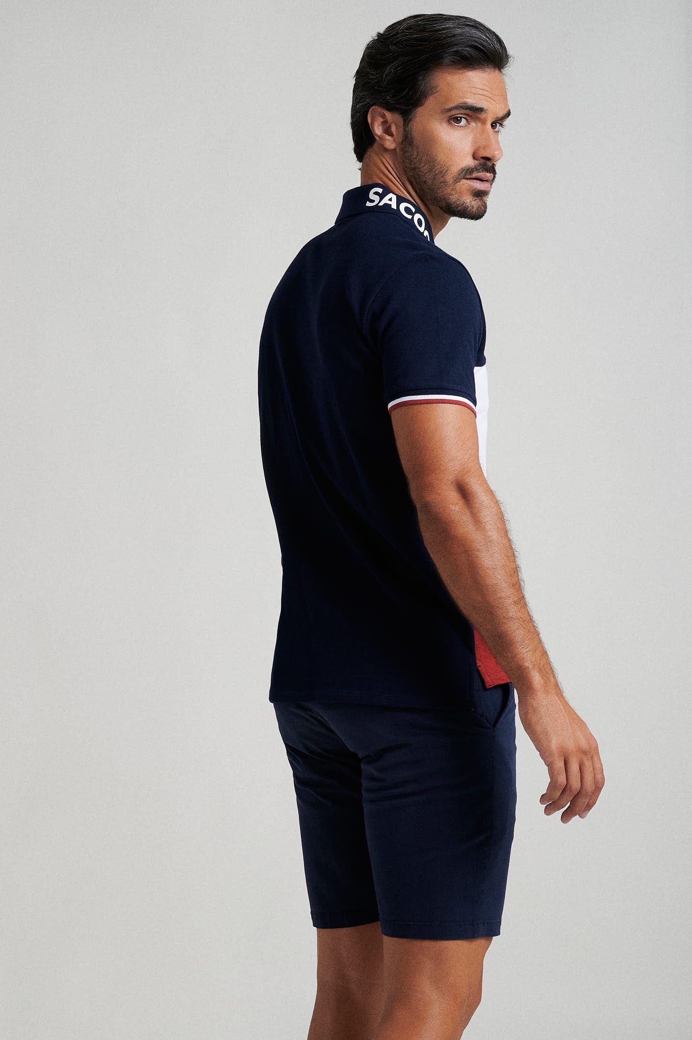 Short sleeve cotton polo piquet - Image 12