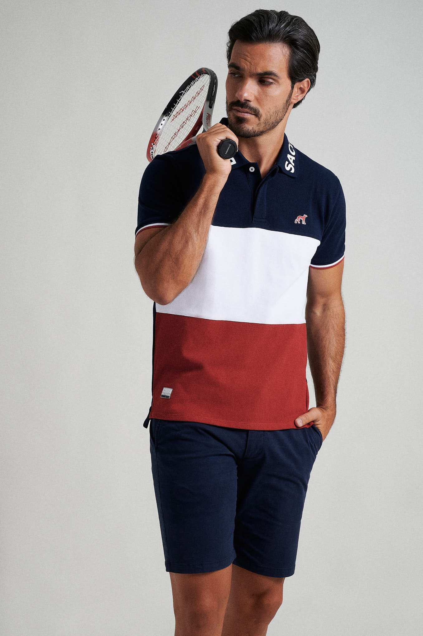 Short sleeve cotton polo piquet - Image 13