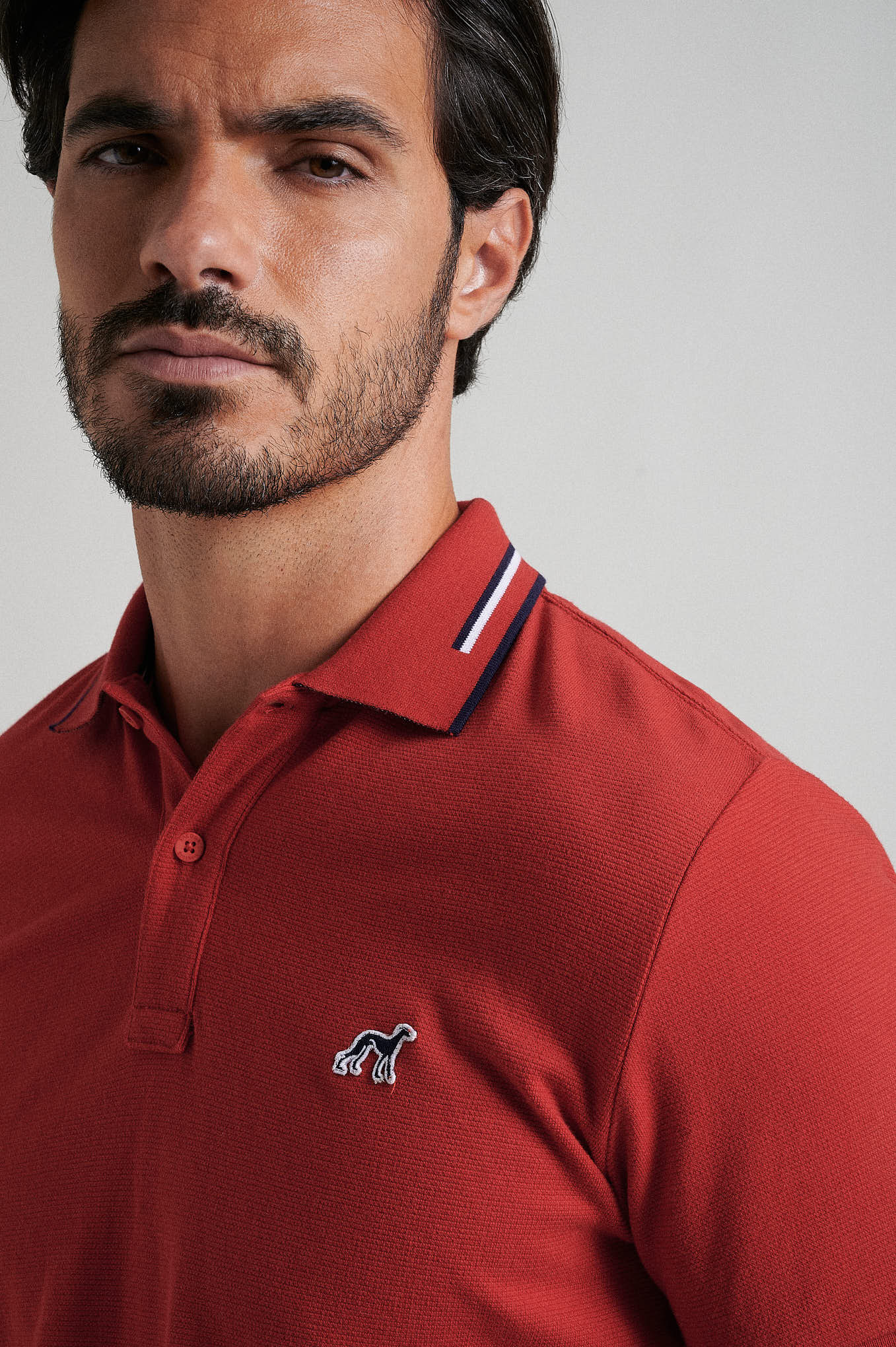 Short sleeve cotton polo piquet - Image 8