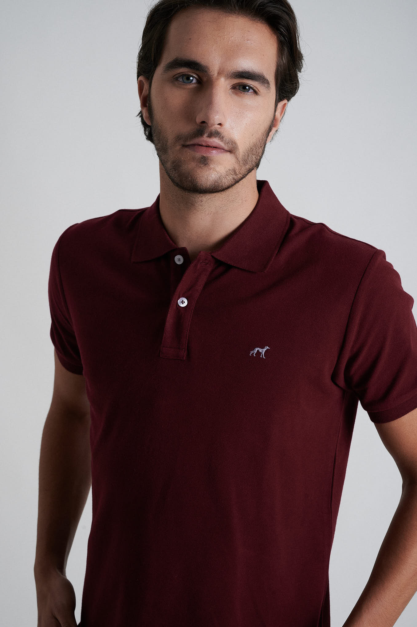 Short sleeve organic cotton polo piquet - Image 2